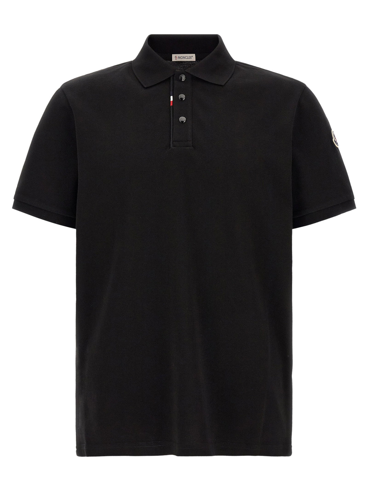 Moncler Tricolor Detail Polo Shirt