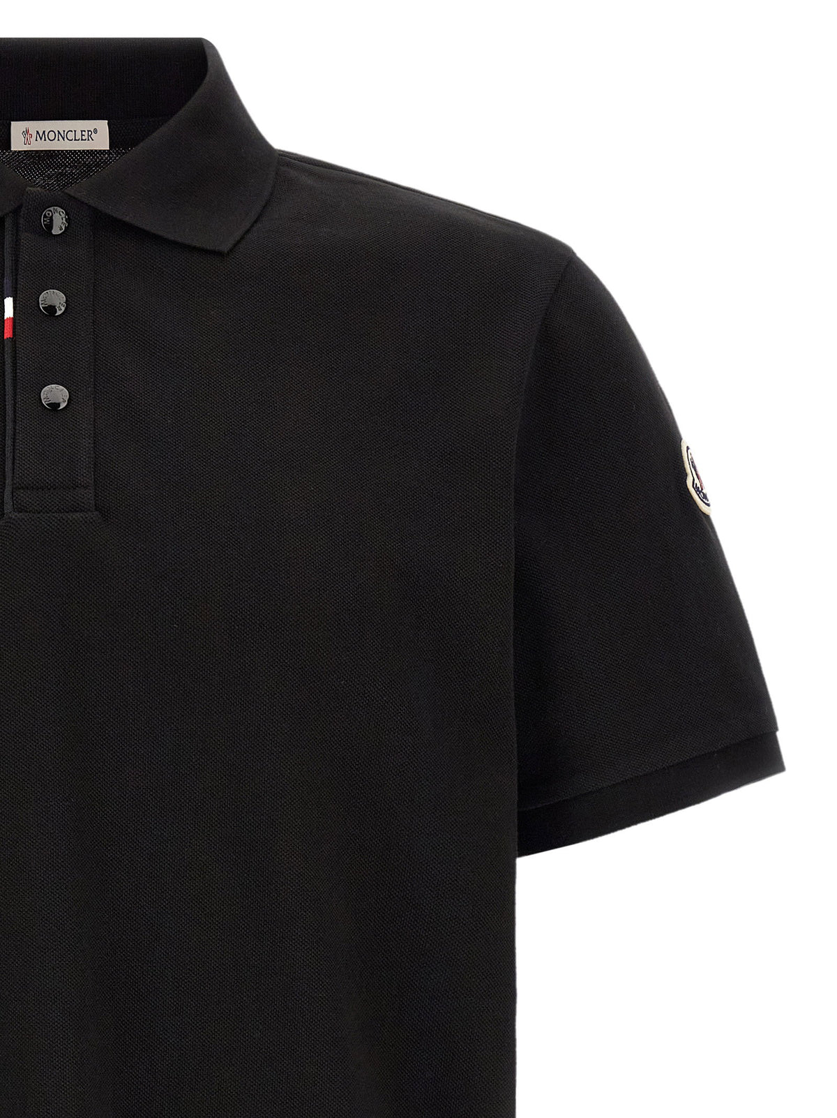 Moncler Tricolor Detail Polo Shirt