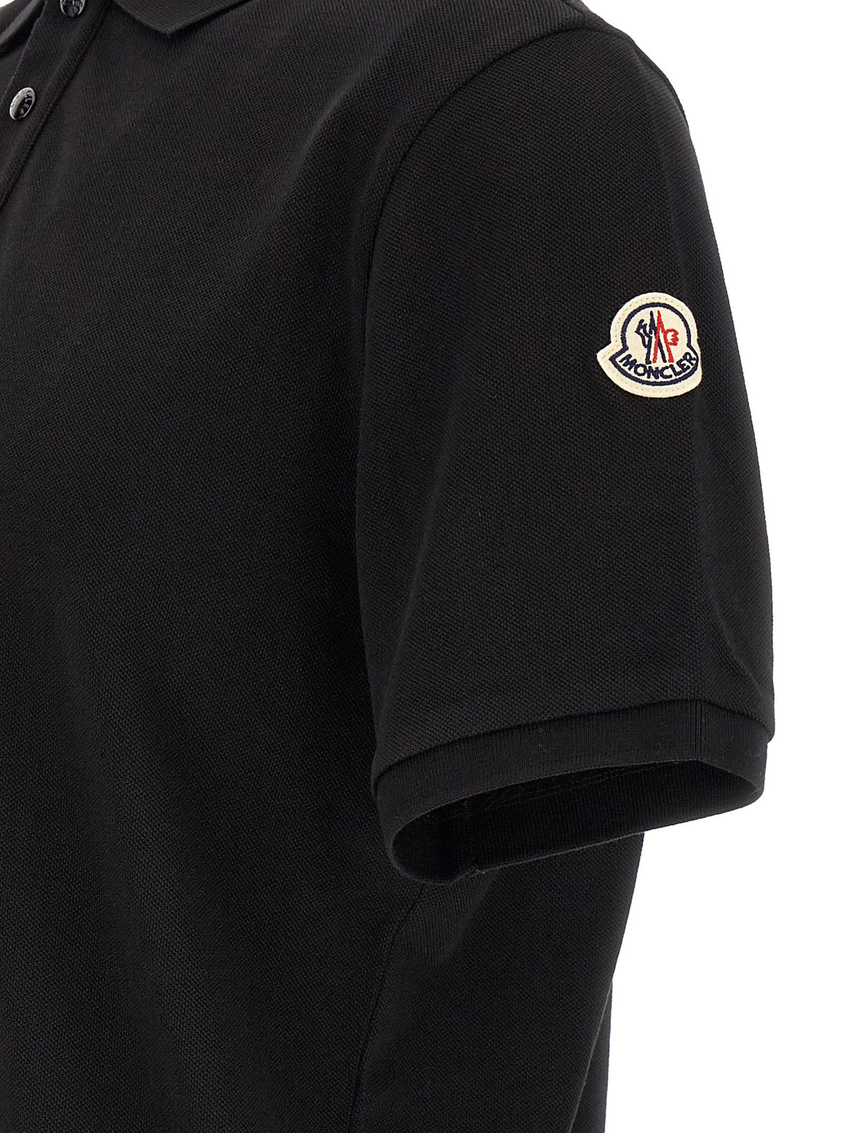 Moncler Tricolor Detail Polo Shirt