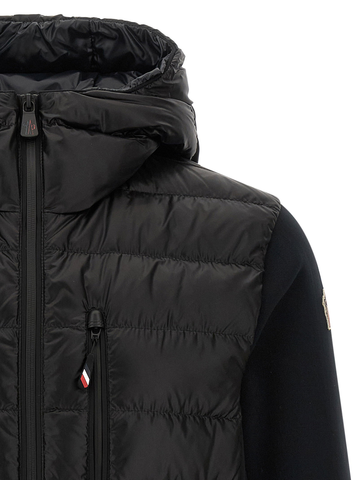 Moncler Grenoble Black Padded Hoodie