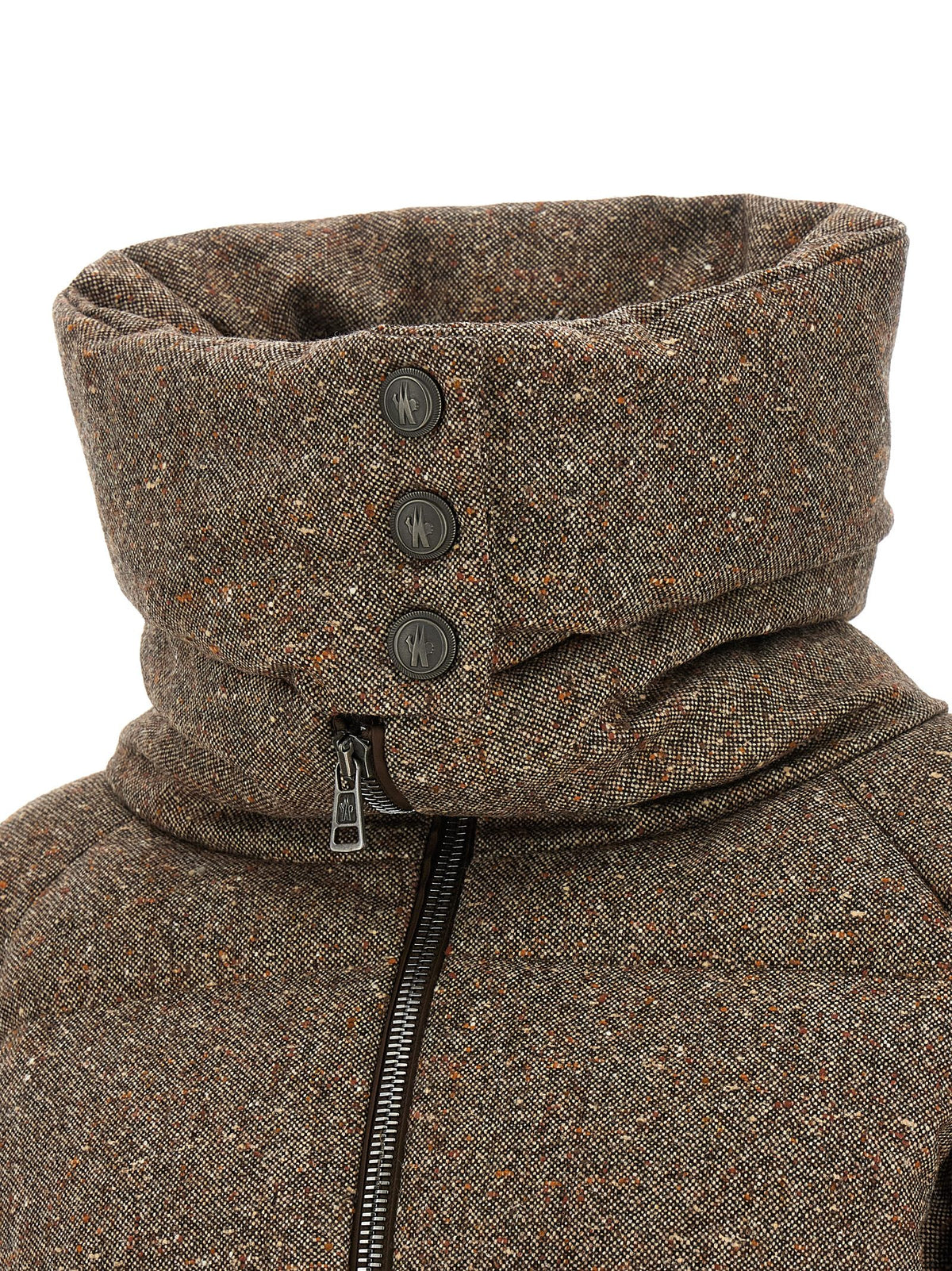 Moncler Grenoble Gelise Brown Down Jacket