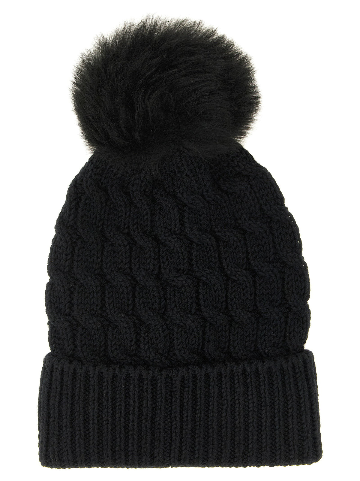 Moncler Grenoble Wool Beanie With Pon-pon