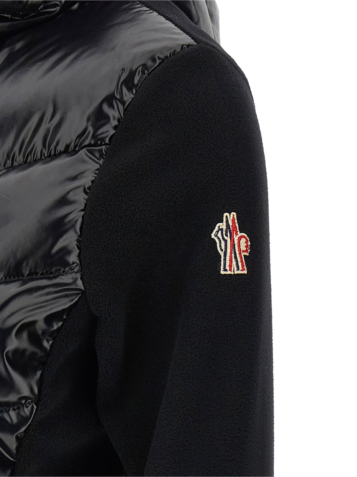 Moncler Grenoble Padded Cardigan With Hood And Zip