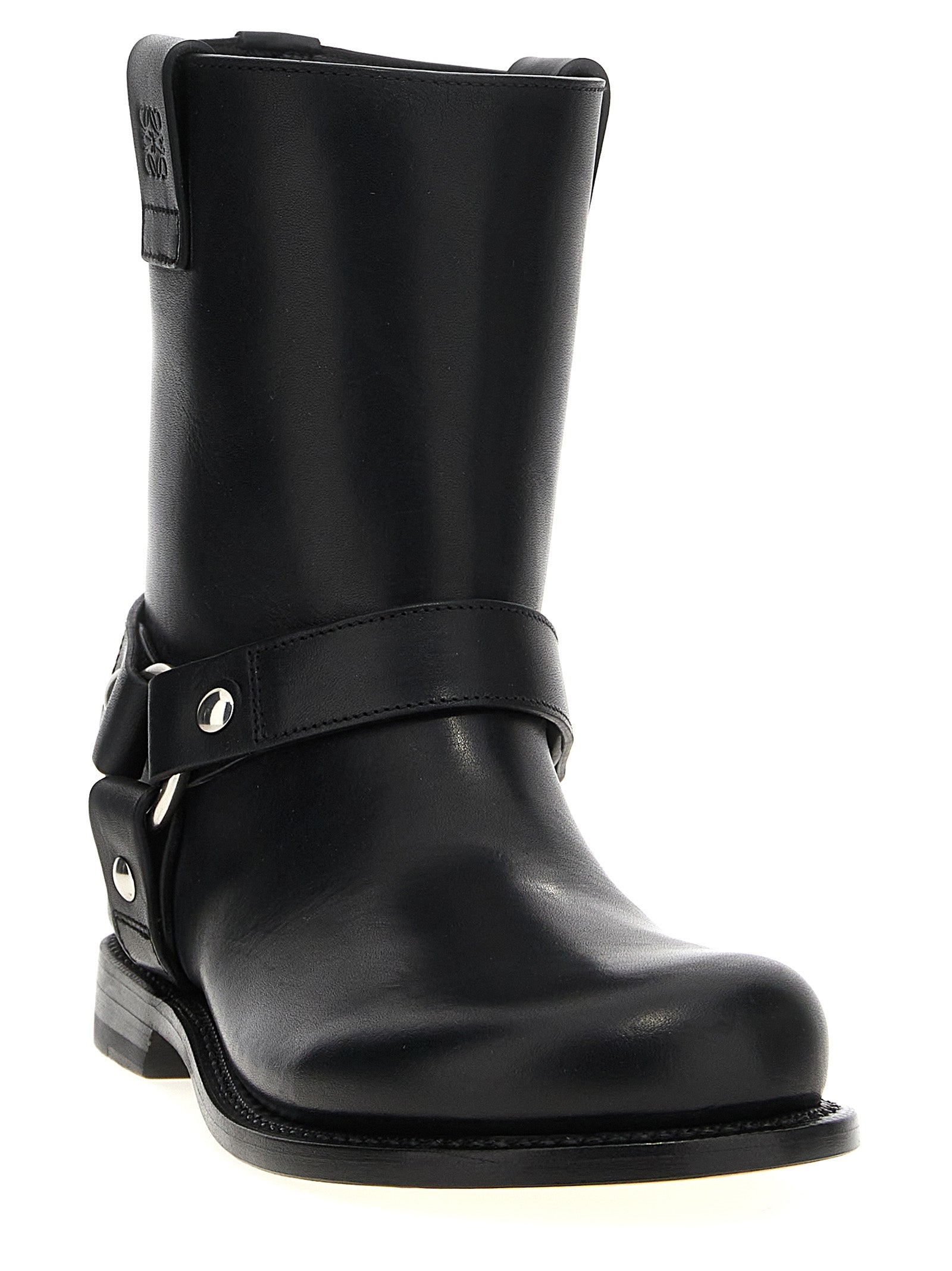 Loewe Campo Biker Ankle Boots