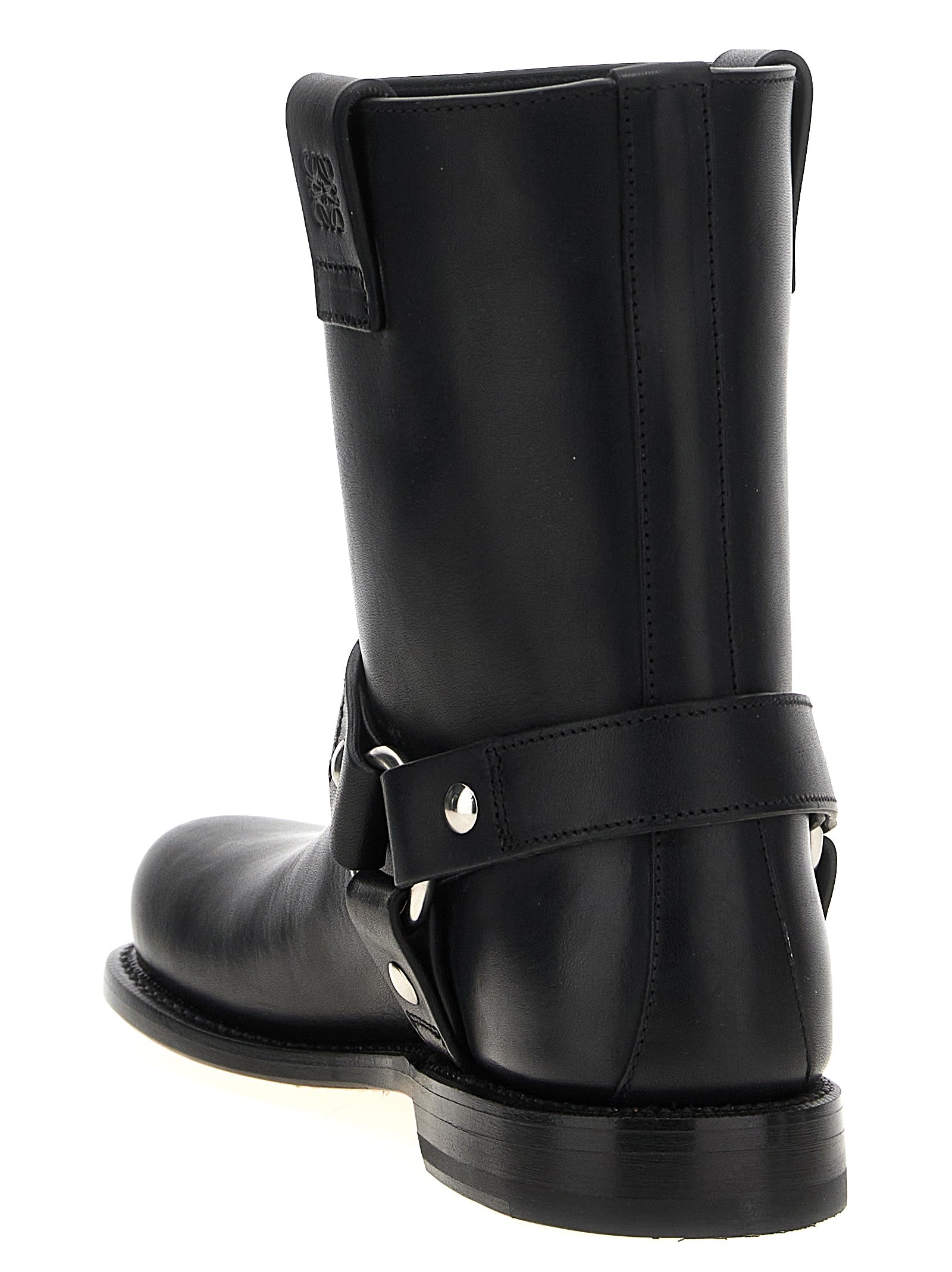 Loewe Campo Biker Ankle Boots