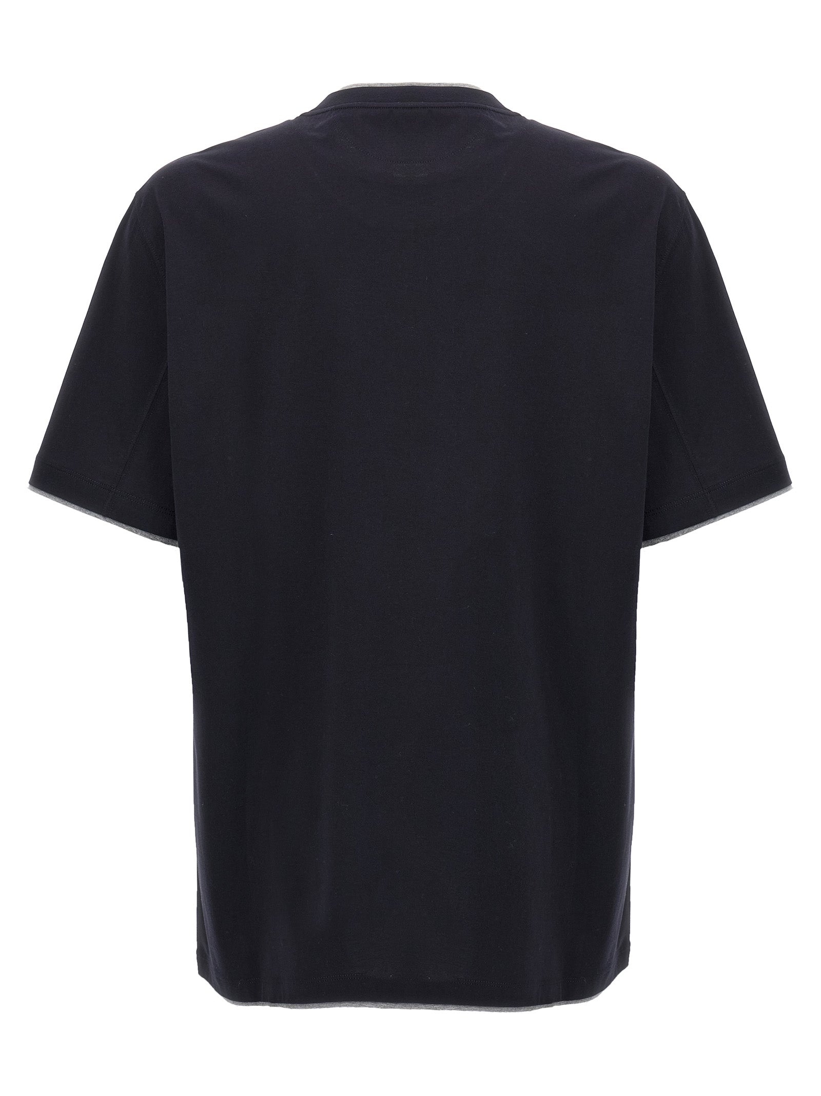 Brunello Cucinelli Double Layer T-shirt