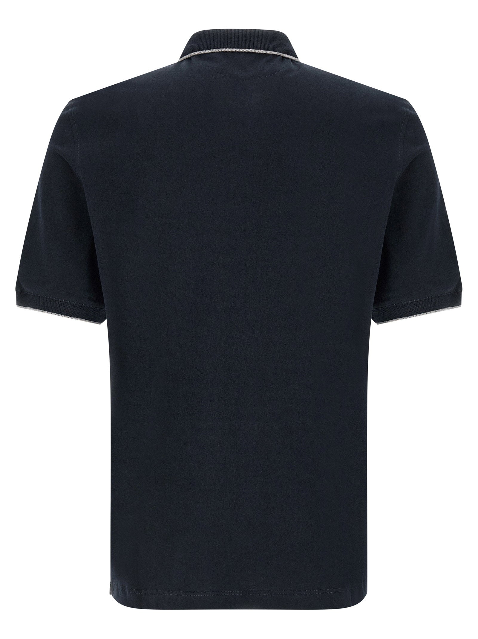 Brunello Cucinelli Stretch Jersey Polo Shirt