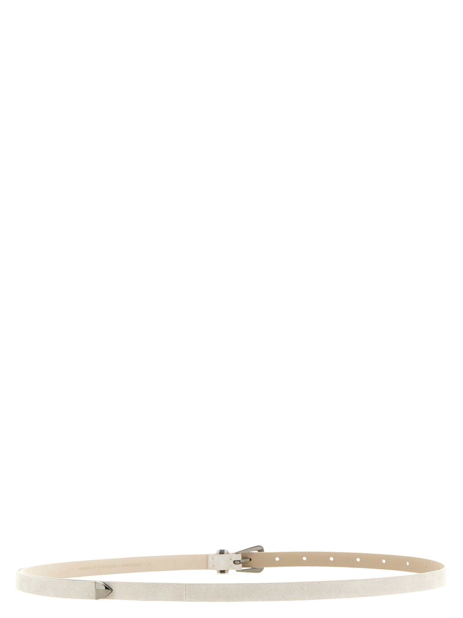 Brunello Cucinelli Monile Suede Belt