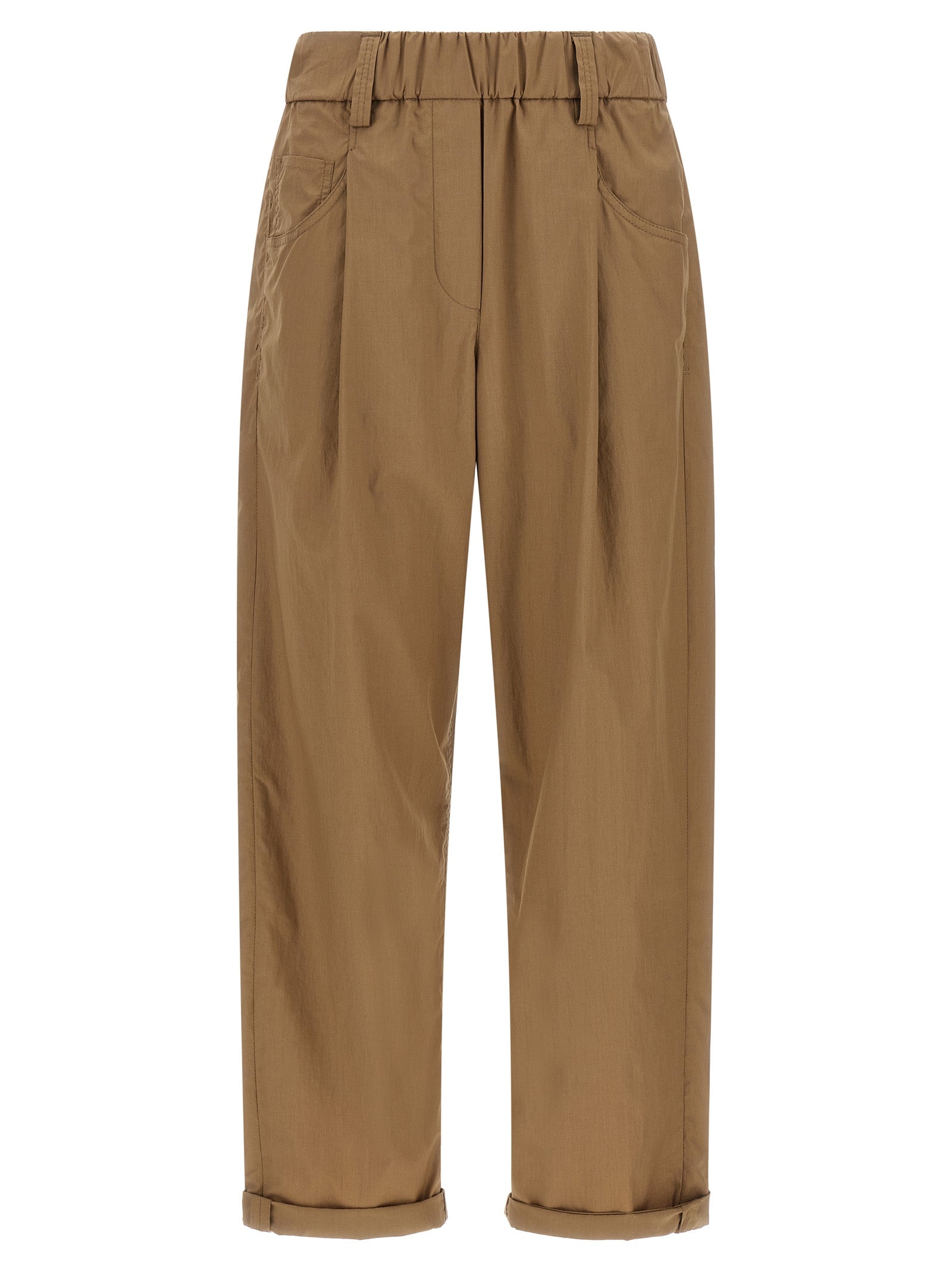 Brunello Cucinelli Track Poplin Pants