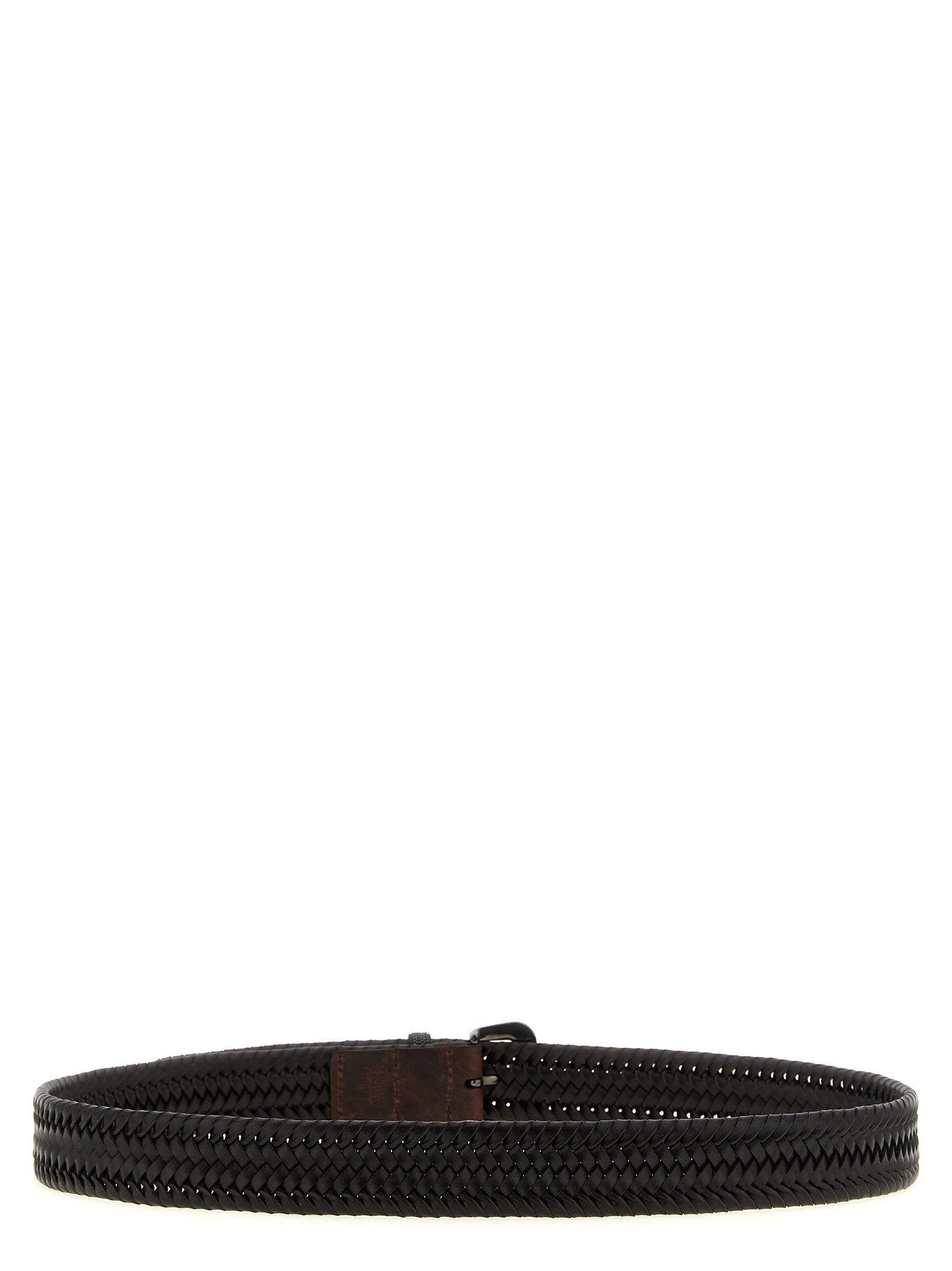 Brunello Cucinelli Shiny Loop Belt