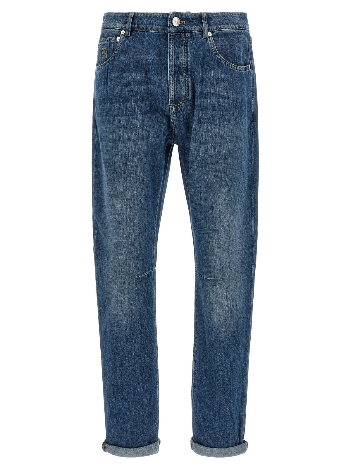 Brunello Cucinelli Leisure Fit Denim Jeans