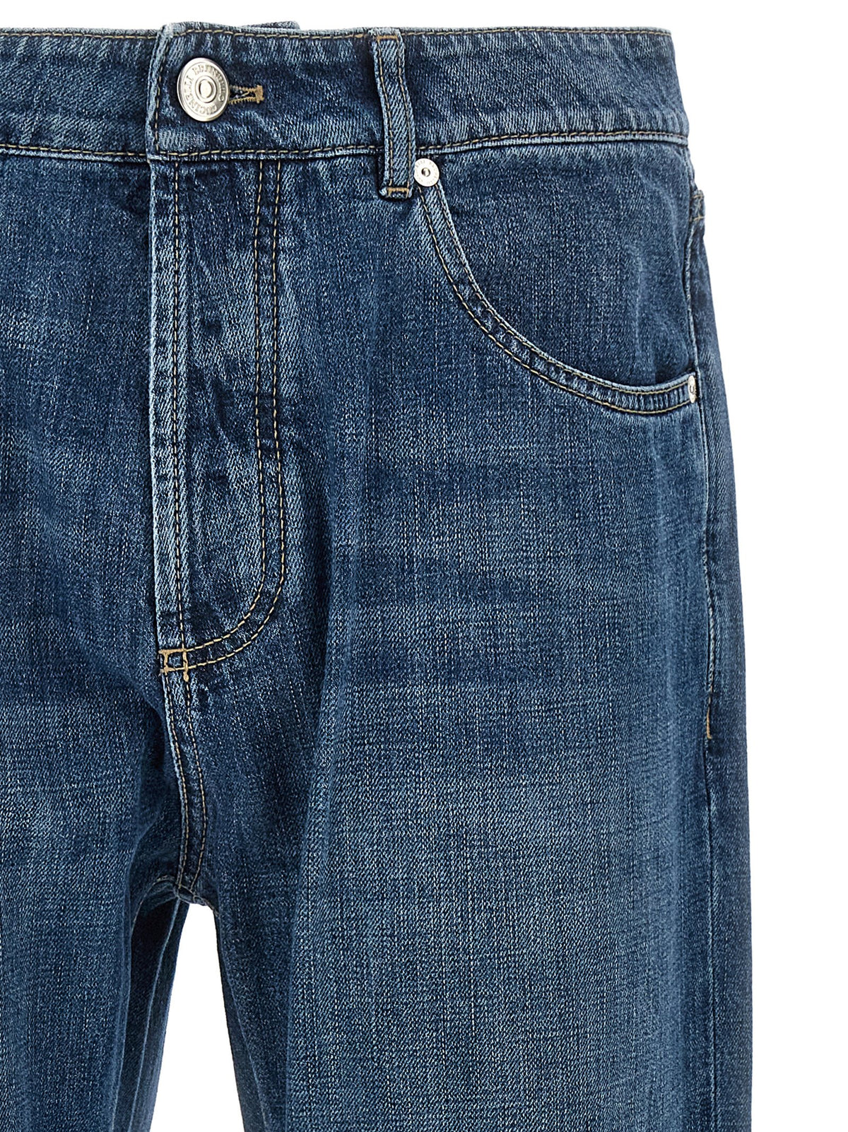 Brunello Cucinelli Leisure Fit Denim Jeans