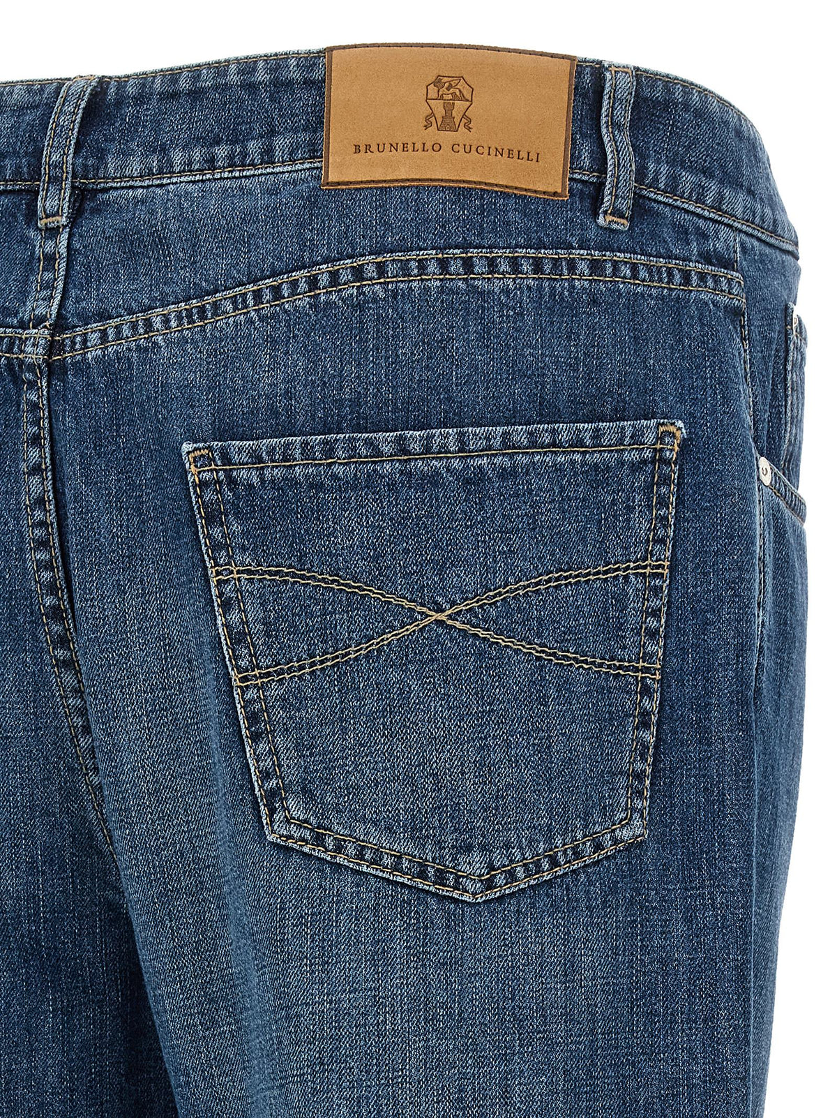Brunello Cucinelli Leisure Fit Denim Jeans