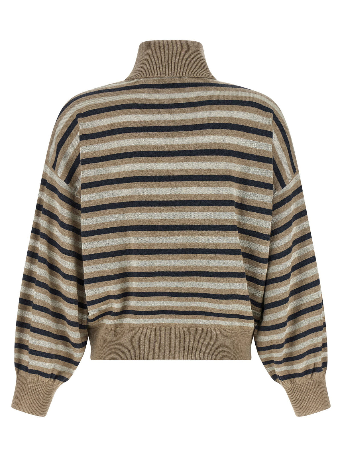 Brunello Cucinelli Sparkling Stripes Sweater