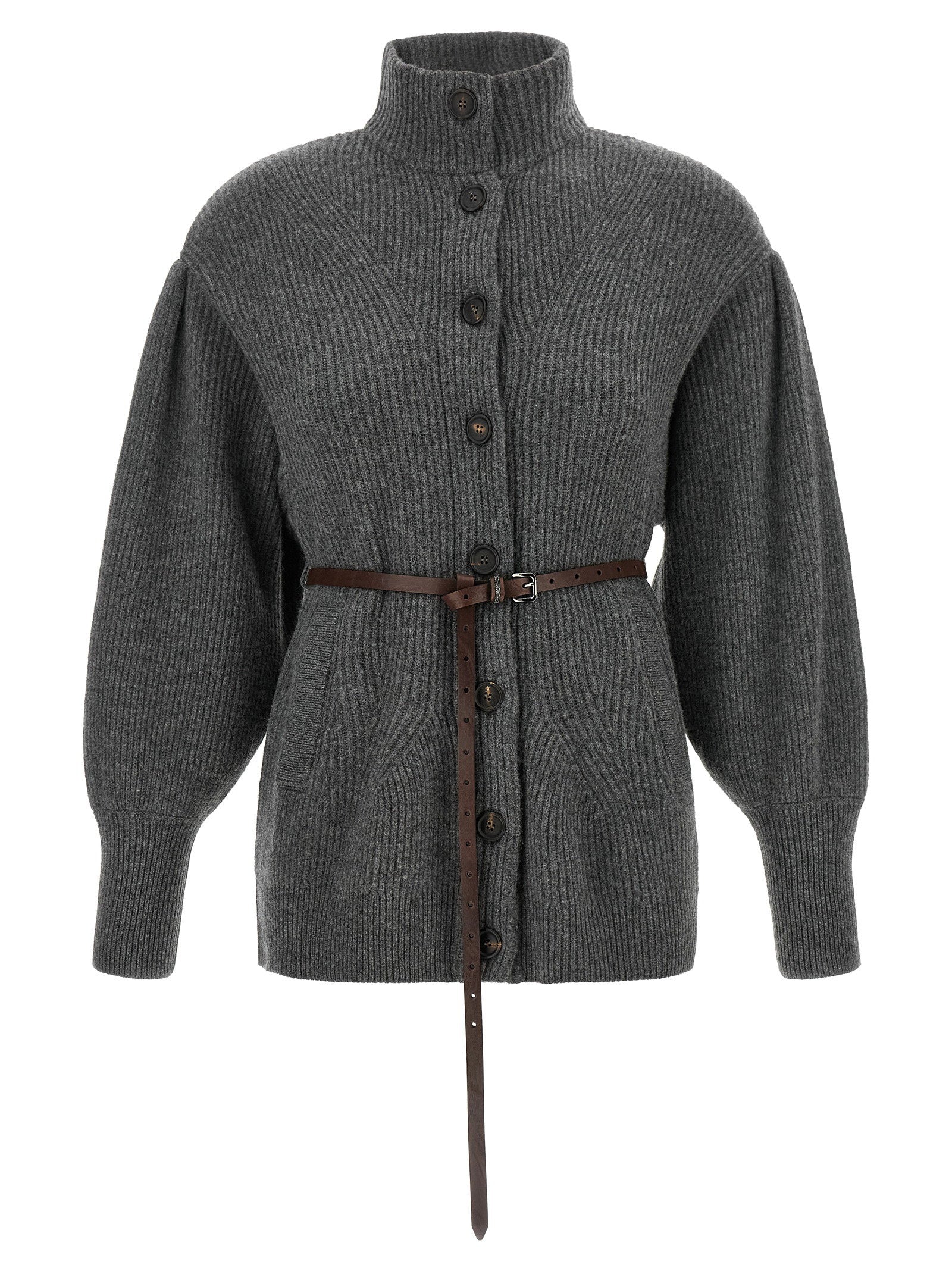 Brunello Cucinelli Belted Cardigan