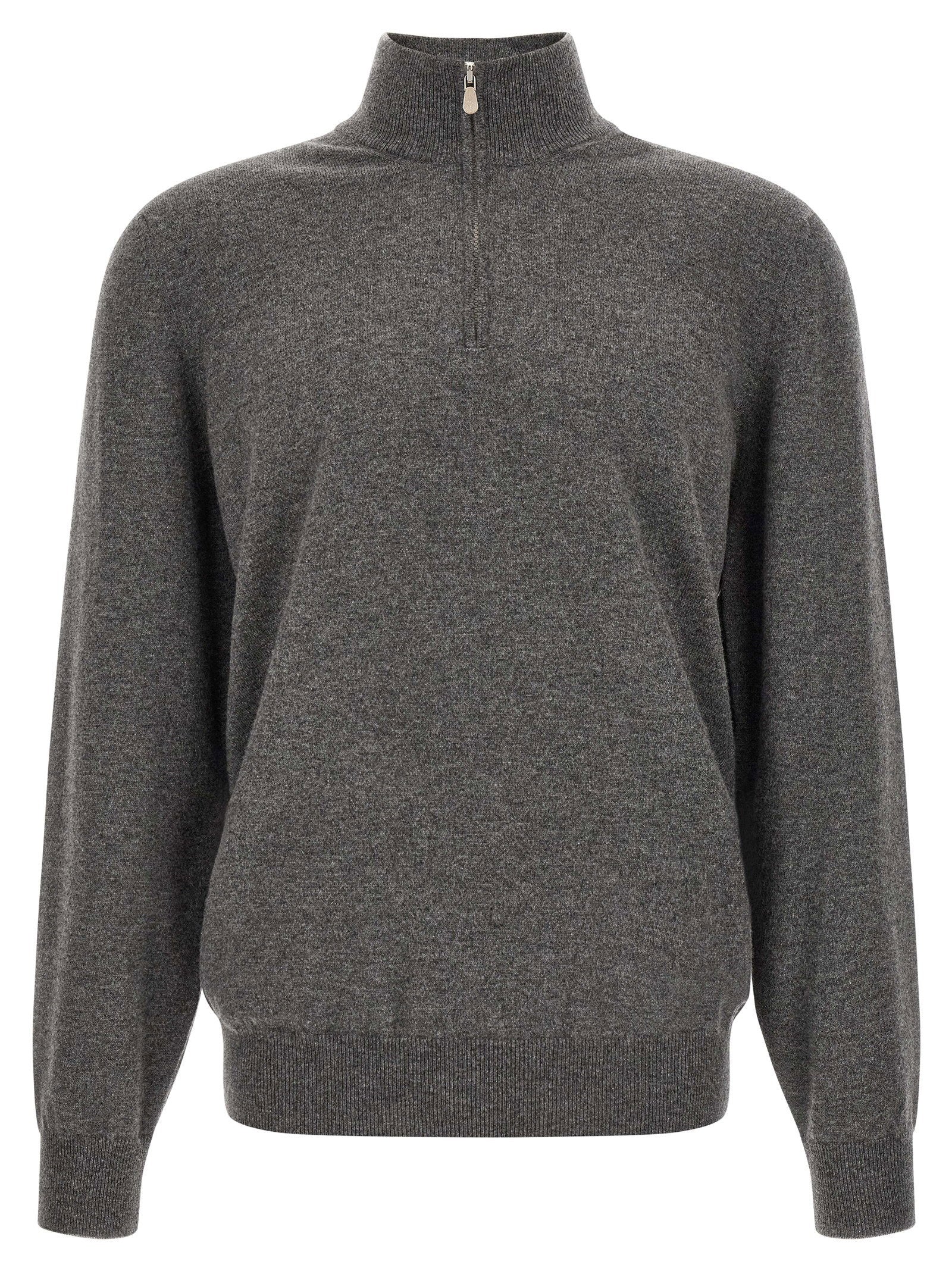 Brunello Cucinelli Half-zip Cashmere Sweater