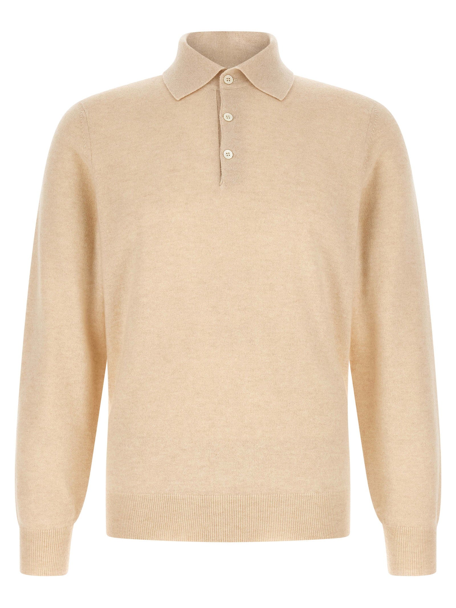 Brunello Cucinelli Cashmere Knit Polo Shirt
