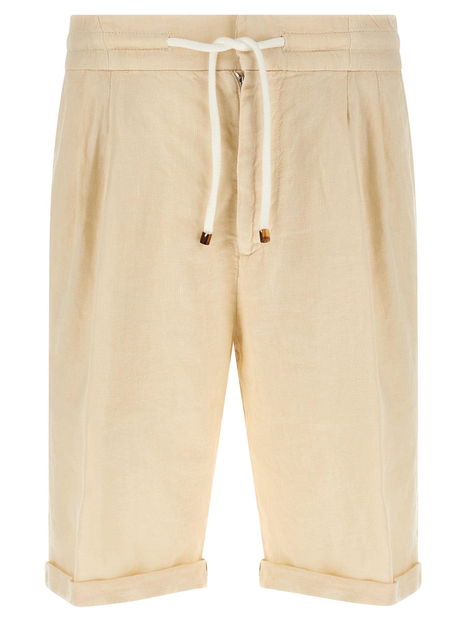 Brunello Cucinelli Linen Bermuda Shorts