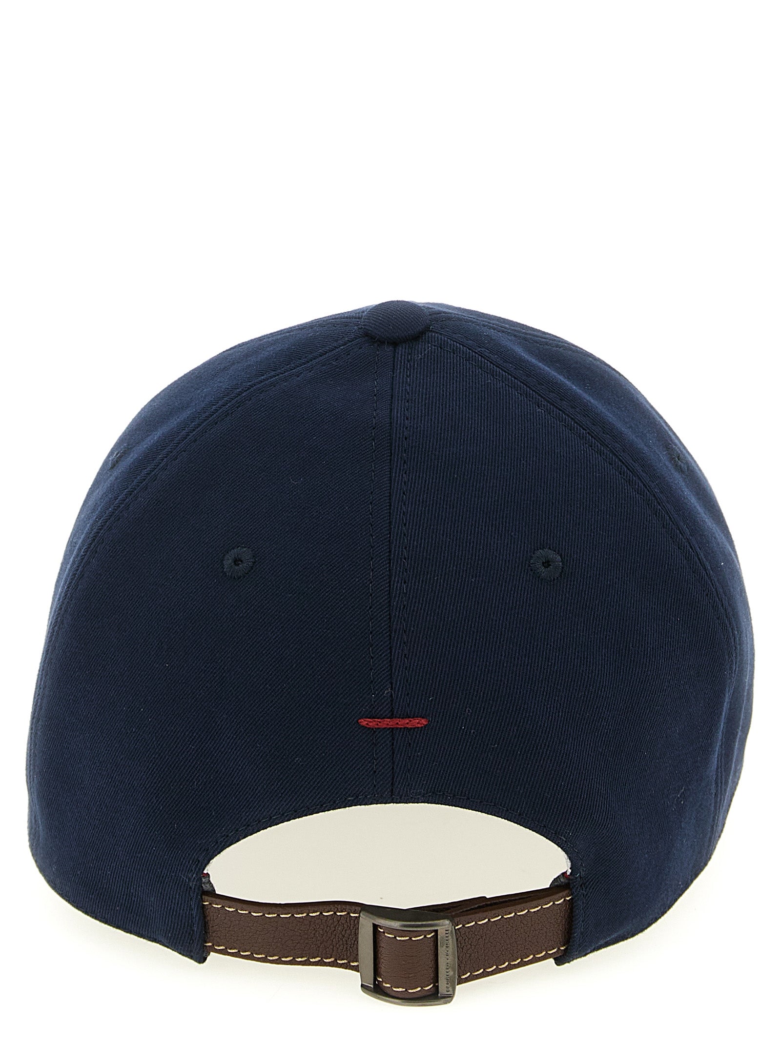 Brunello Cucinelli Logo Embroidery Baseball Cap