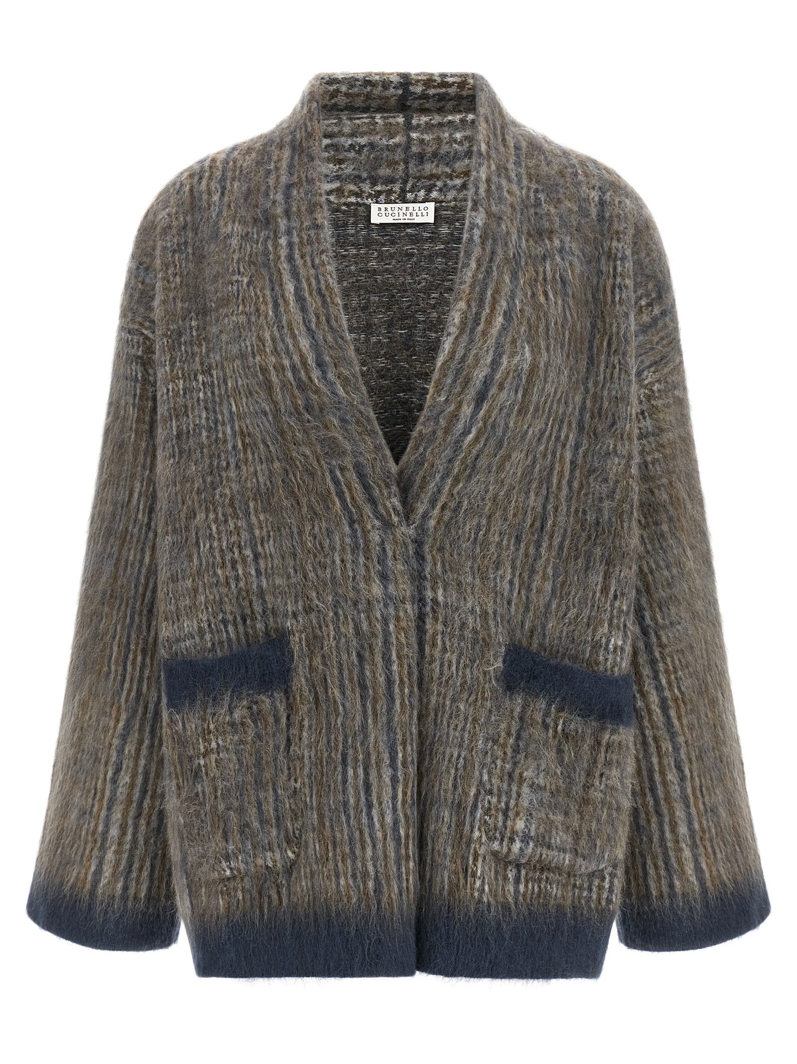 Brunello Cucinelli Cardigan With Scarf
