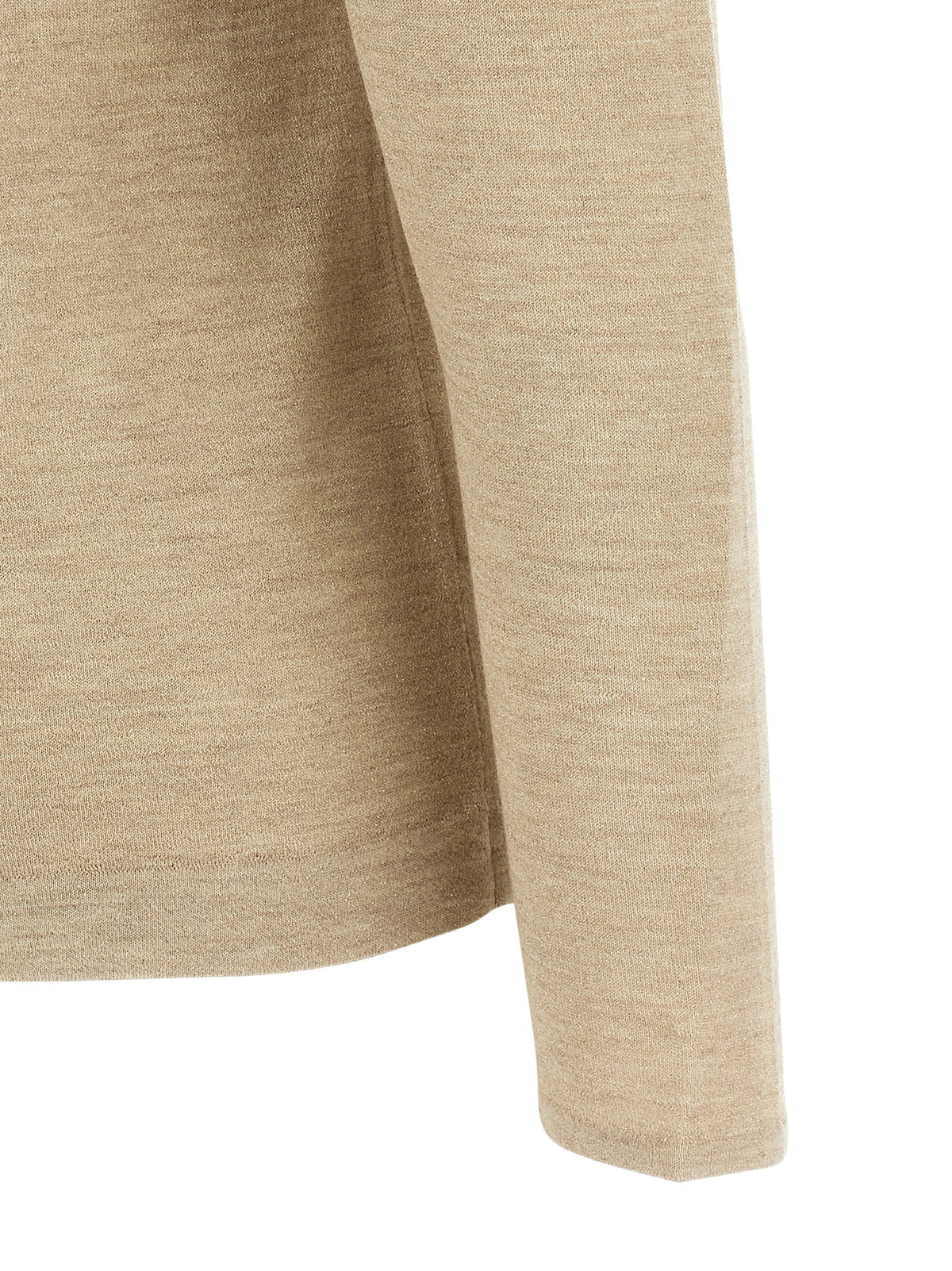 Brunello Cucinelli Scollo A Barchetta In Lurex Sweater