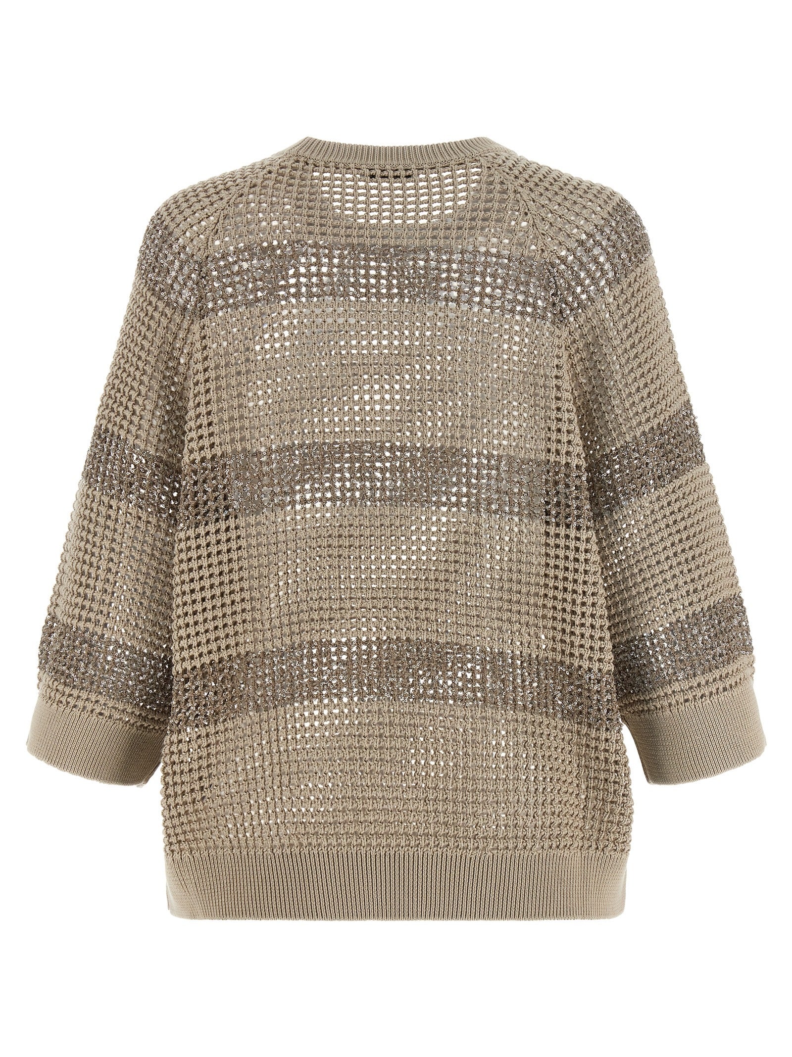 Brunello Cucinelli Dazzling Stripes Sweater