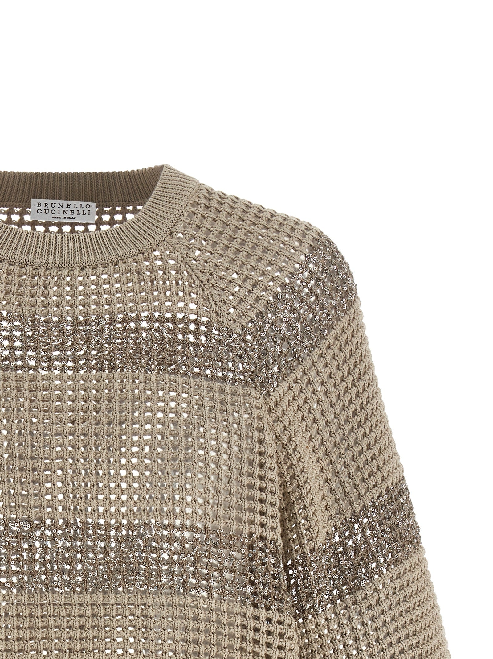 Brunello Cucinelli Dazzling Stripes Sweater