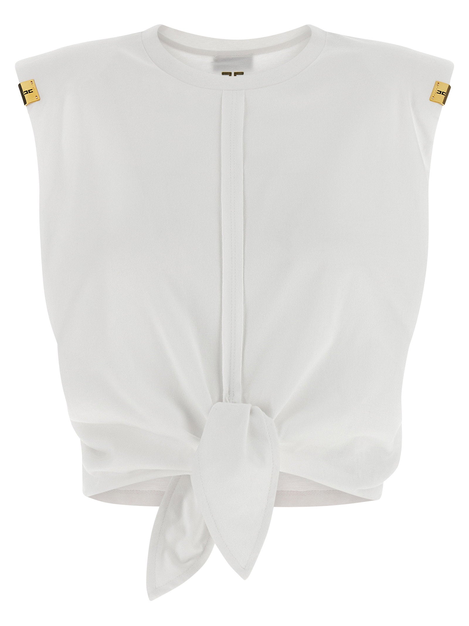 Elisabetta Franchi Knot T-shirt