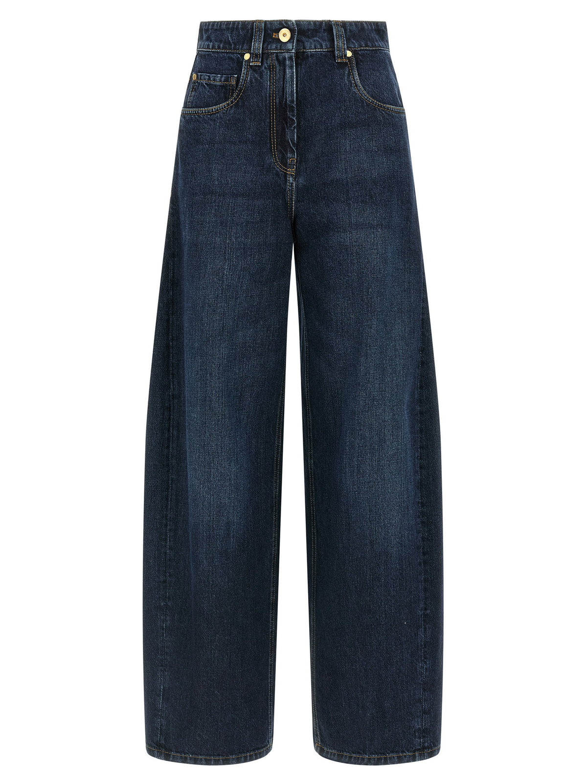 Brunello Cucinelli Wide Barrel Full Lenght Jeans