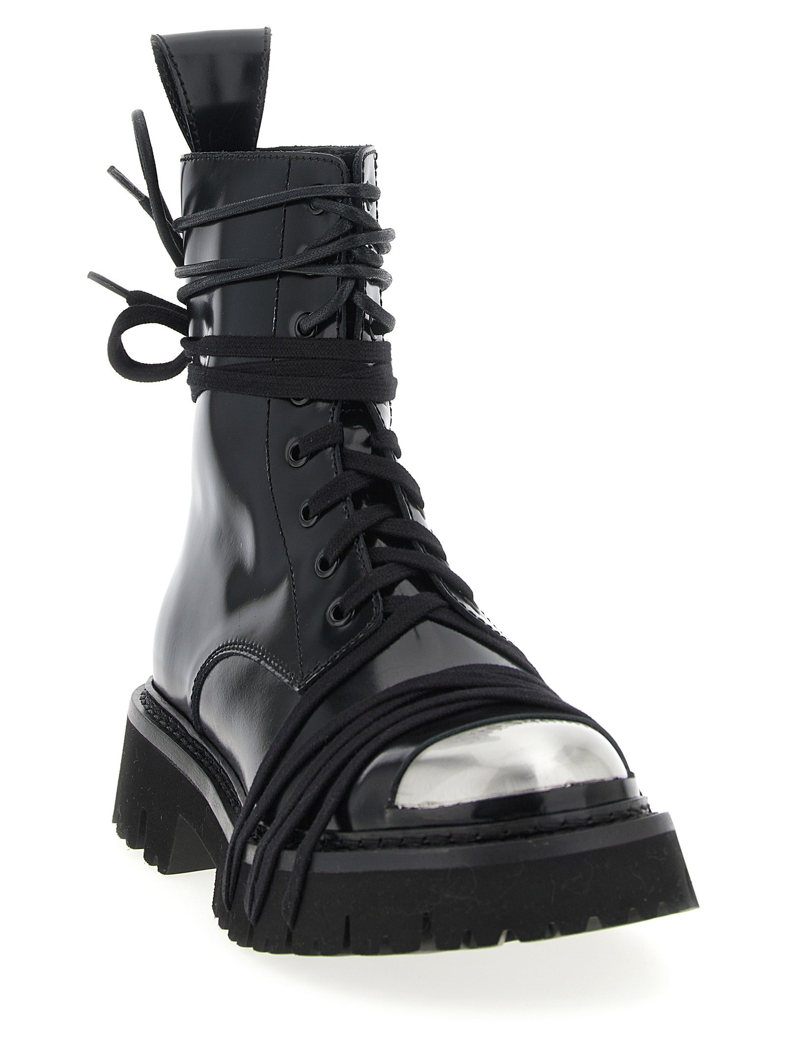 Moschino Combat Combat Boots