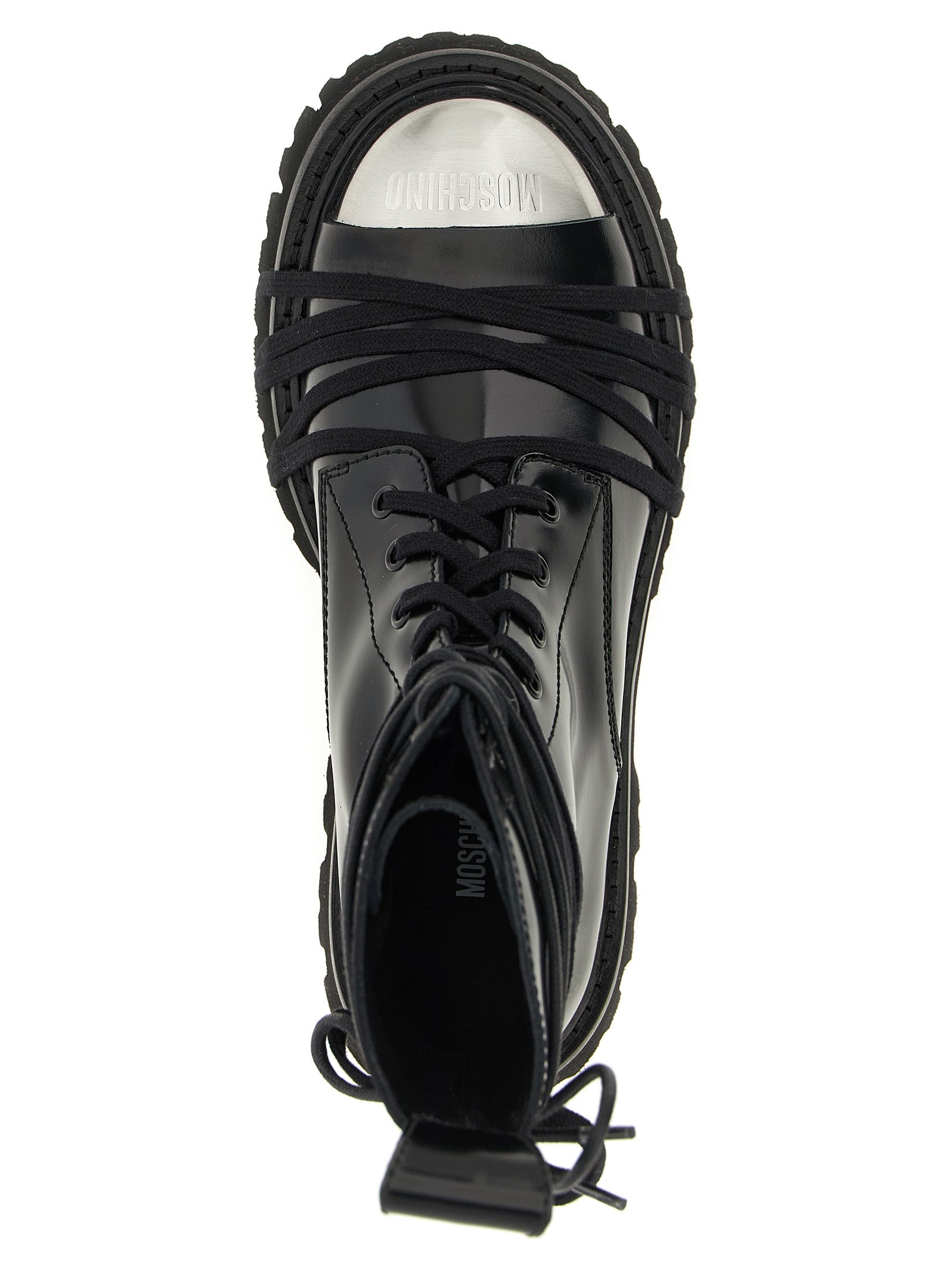 Moschino Combat Combat Boots