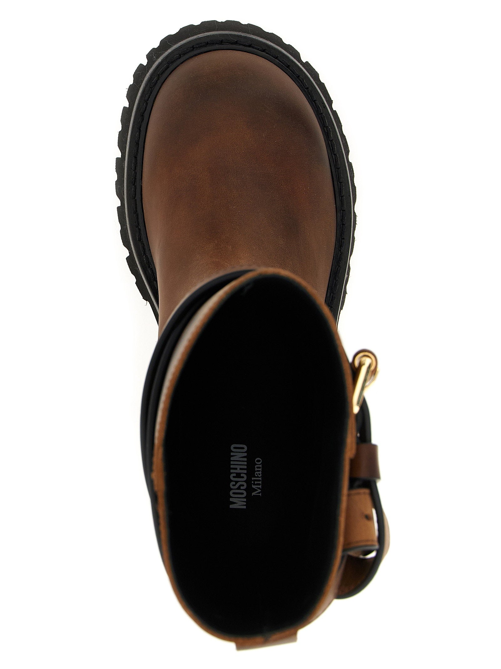 Moschino Brick Boots
