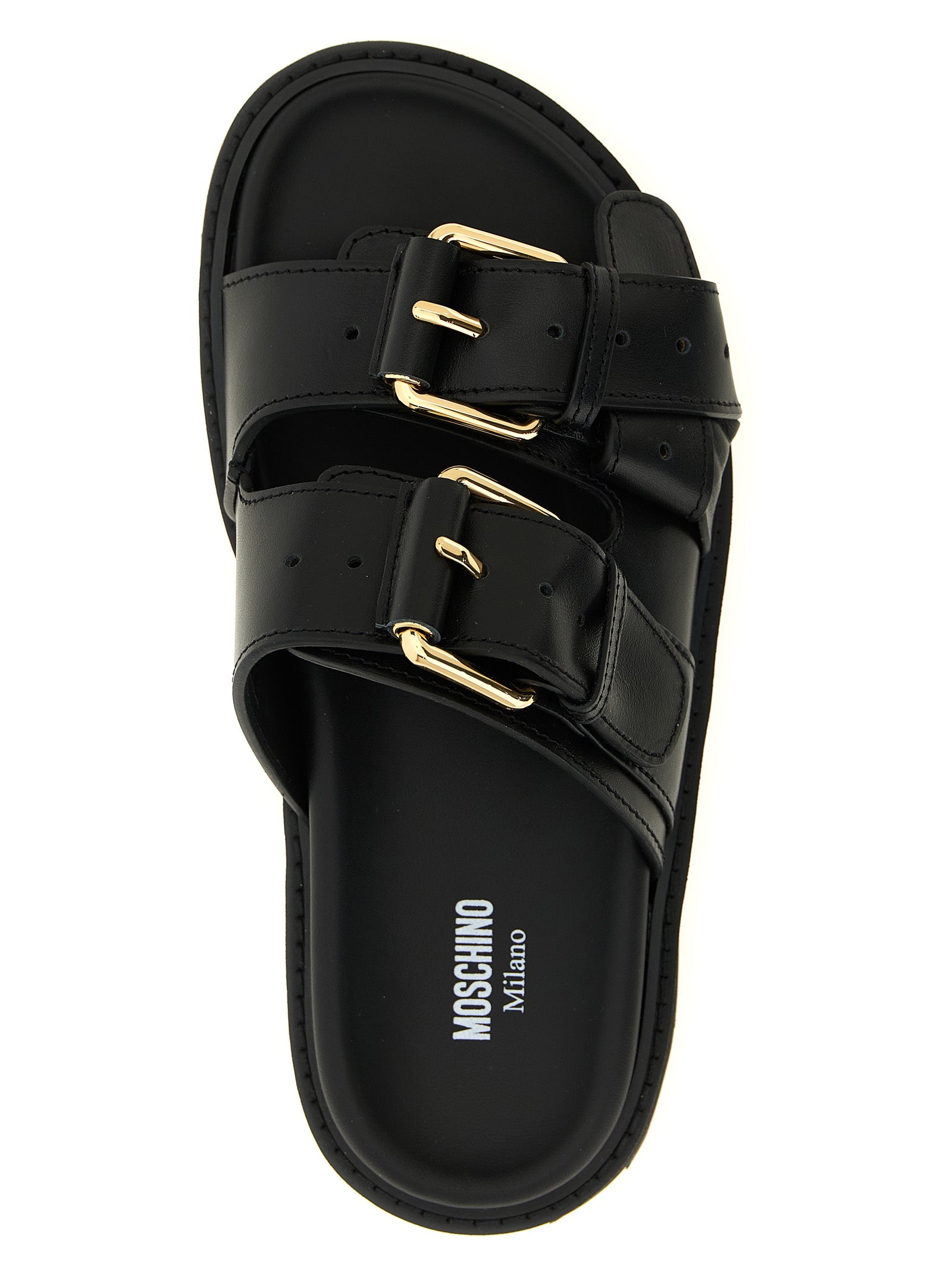 Moschino Double Strap Sandals