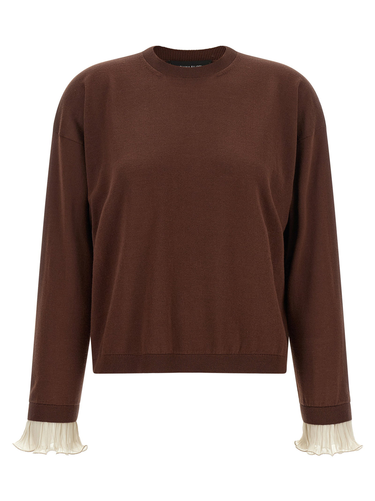 Fabiana Filippi Pleated Cuffs Sweater