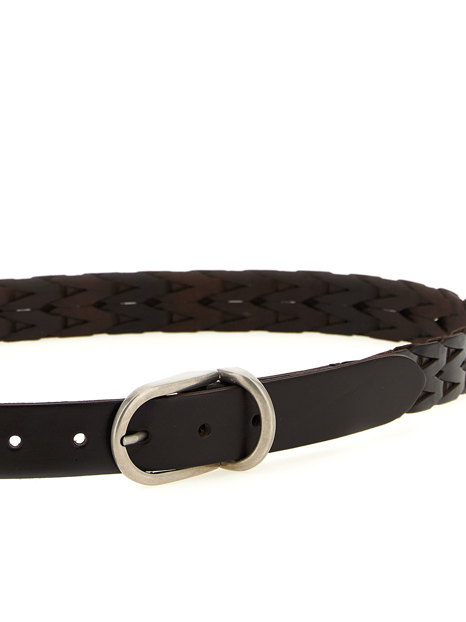 Brunello Cucinelli Braided Leather Belt