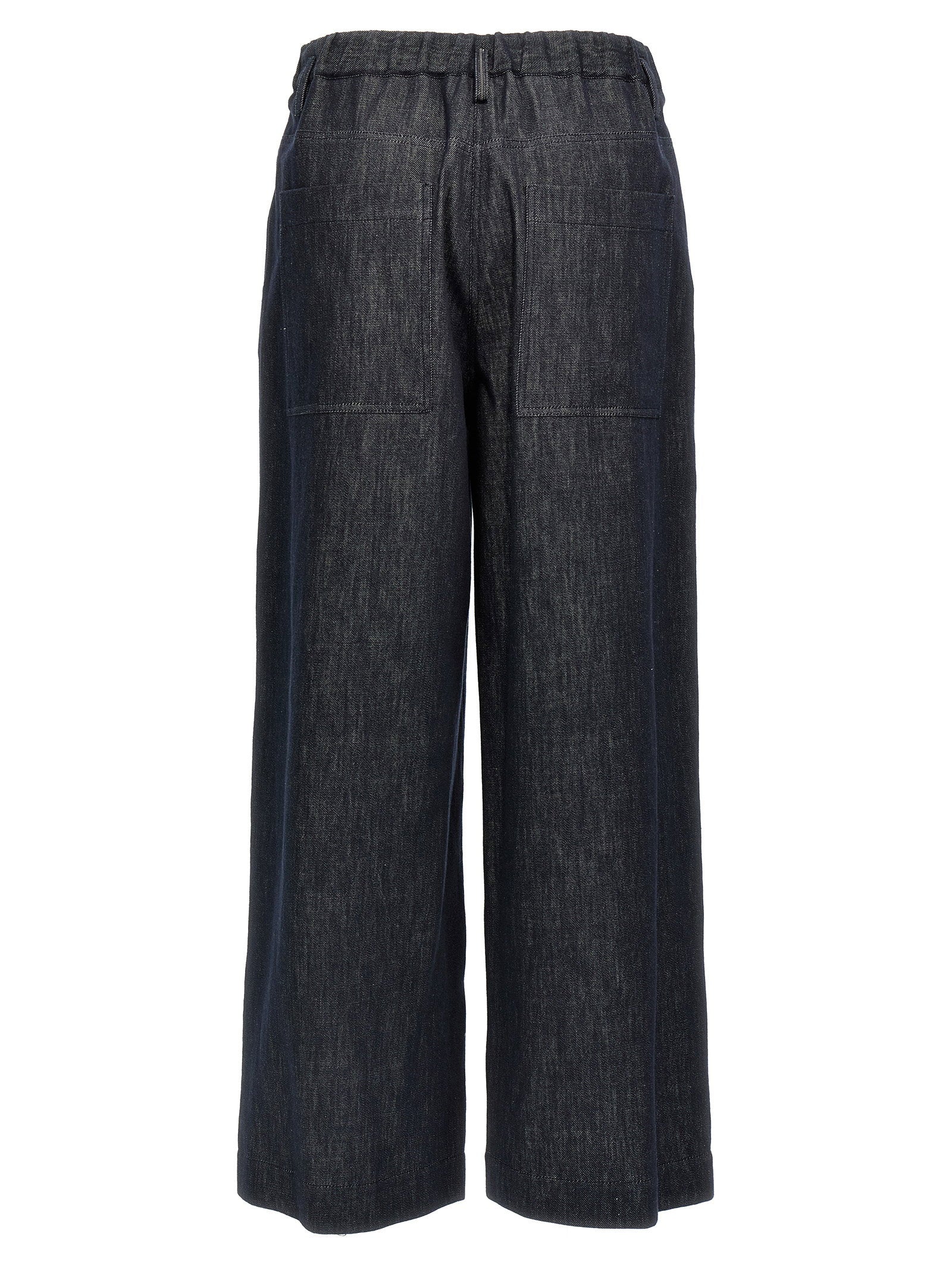 Brunello Cucinelli A-line Pleated Pants