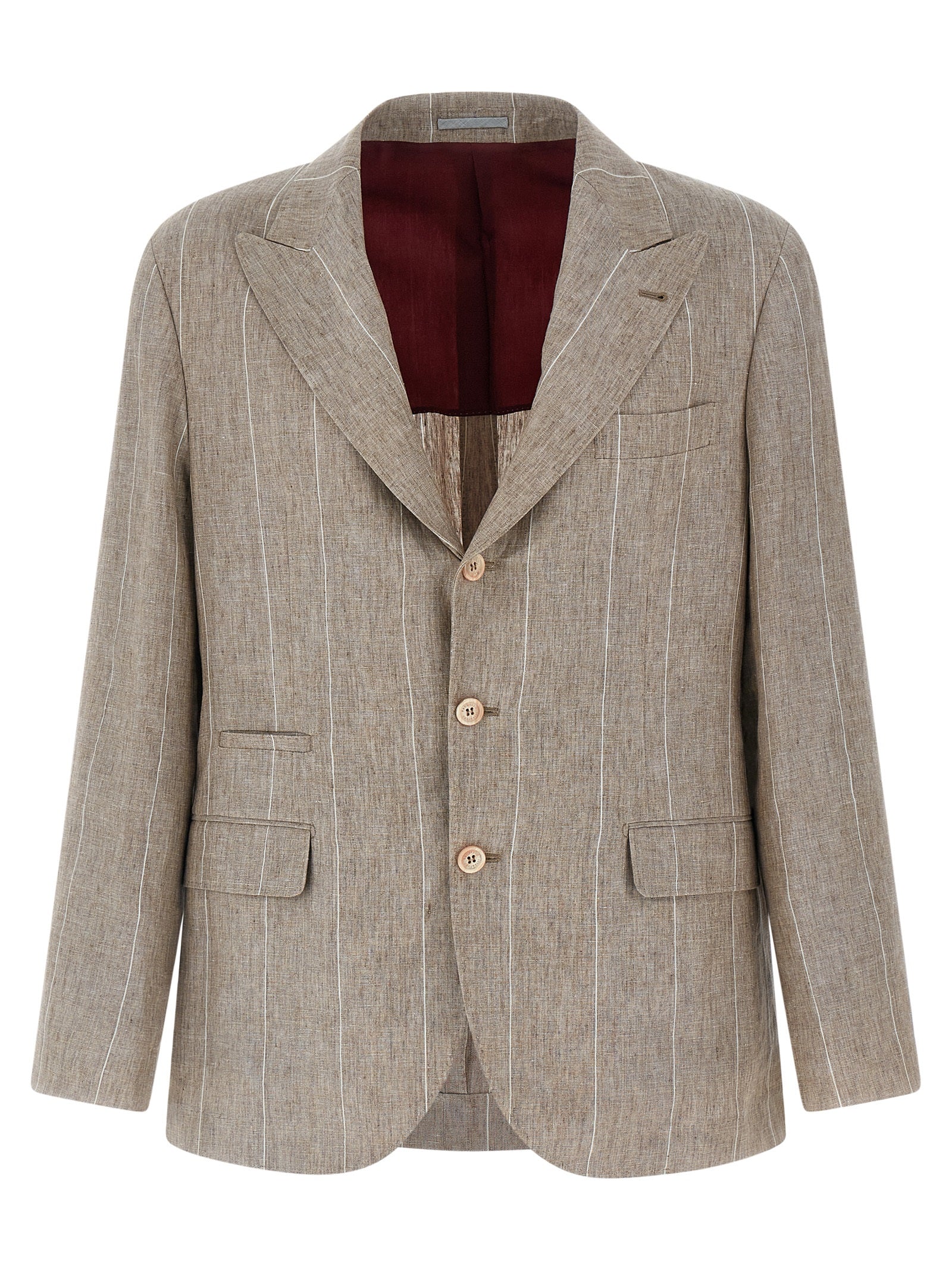 Brunello Cucinelli Striped Blazer