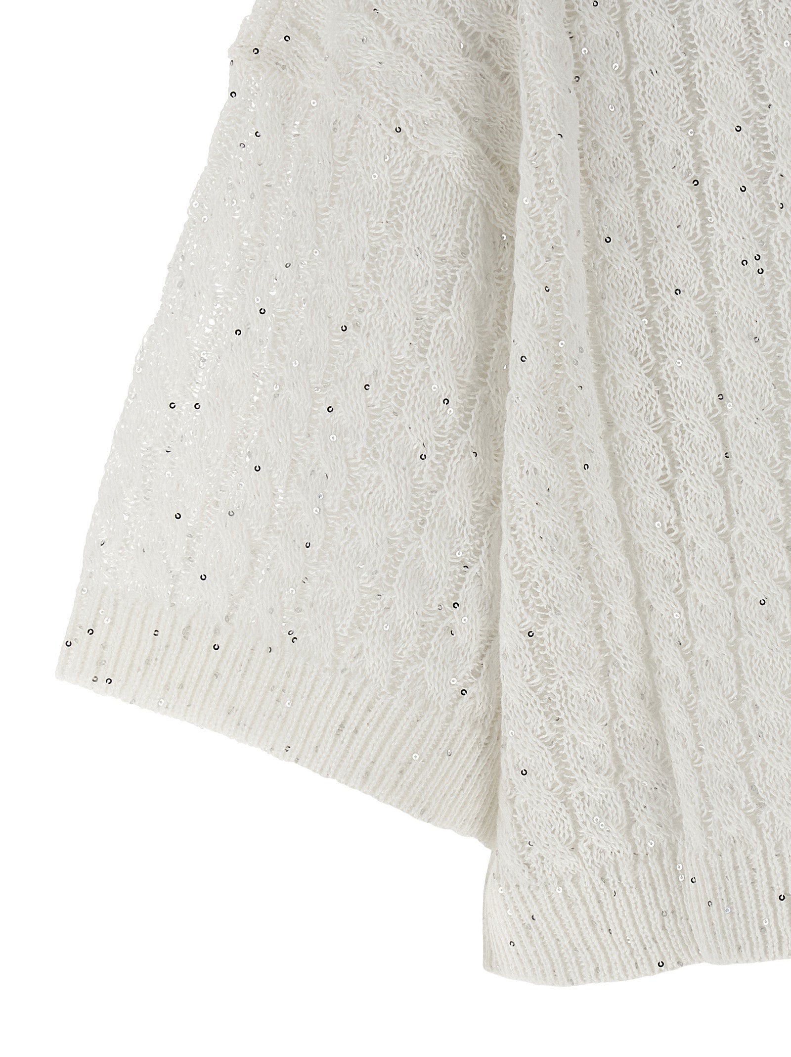Brunello Cucinelli Dazzling Cable Cardigan