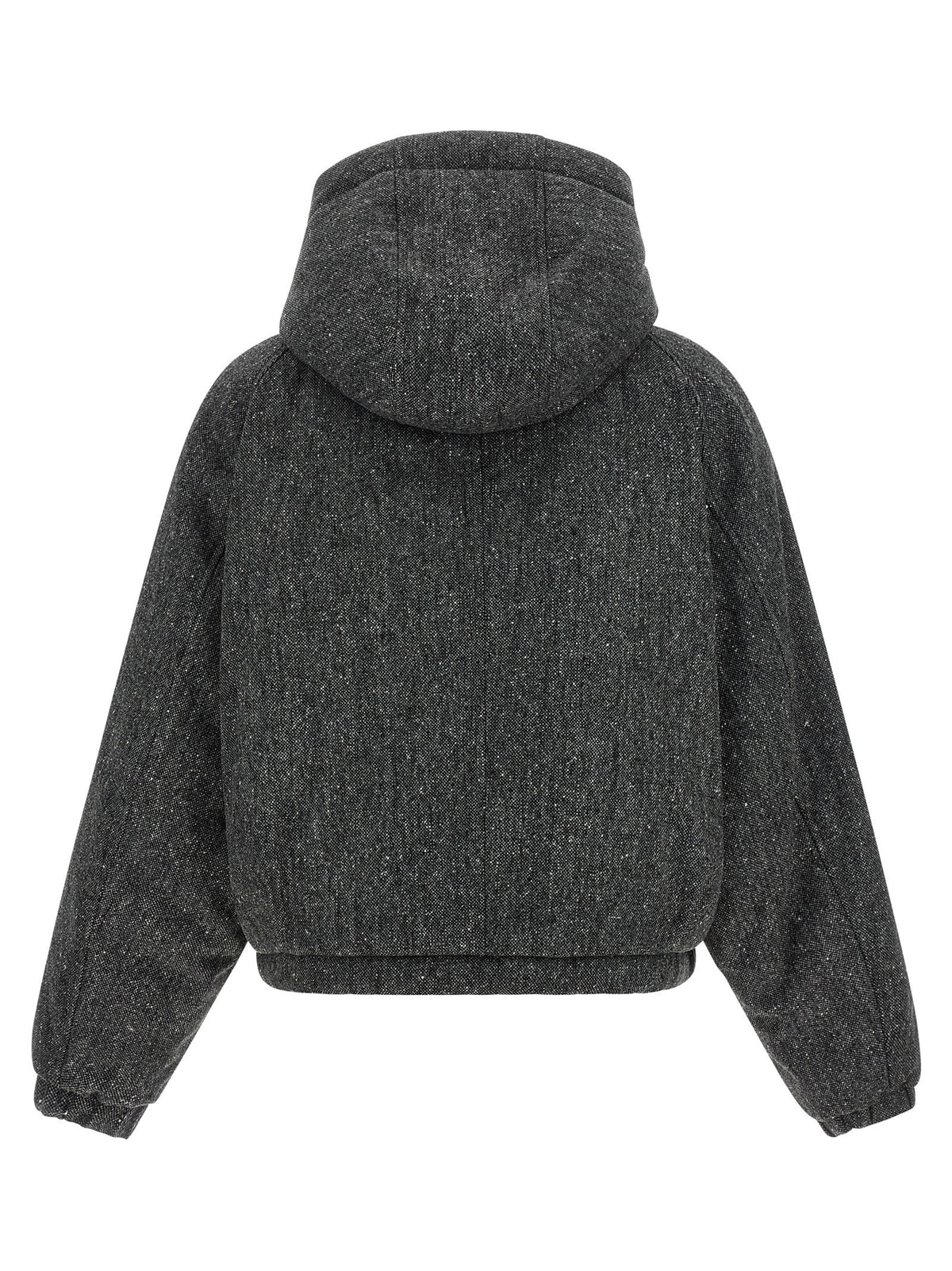 Brunello Cucinelli Shiny Zipper Pull Down Jacket