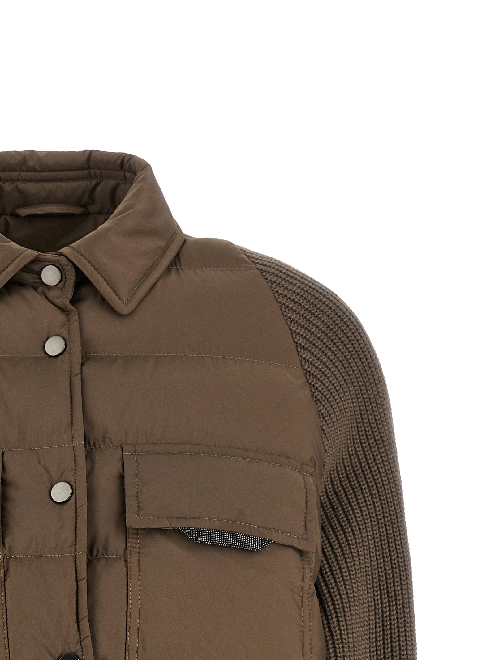 Brunello Cucinelli Nylon Down Jacket