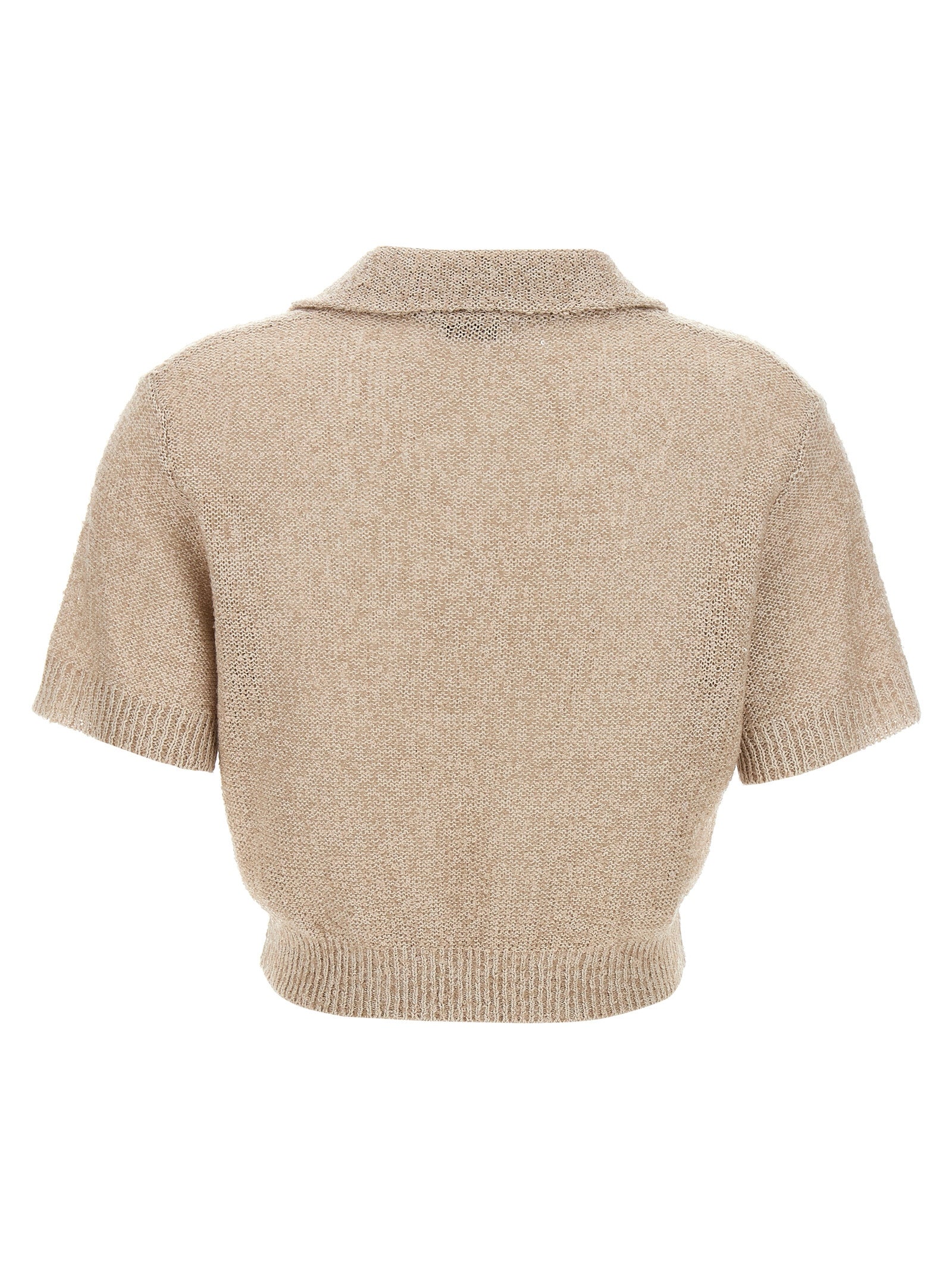 Brunello Cucinelli Sequin Polo Shirt