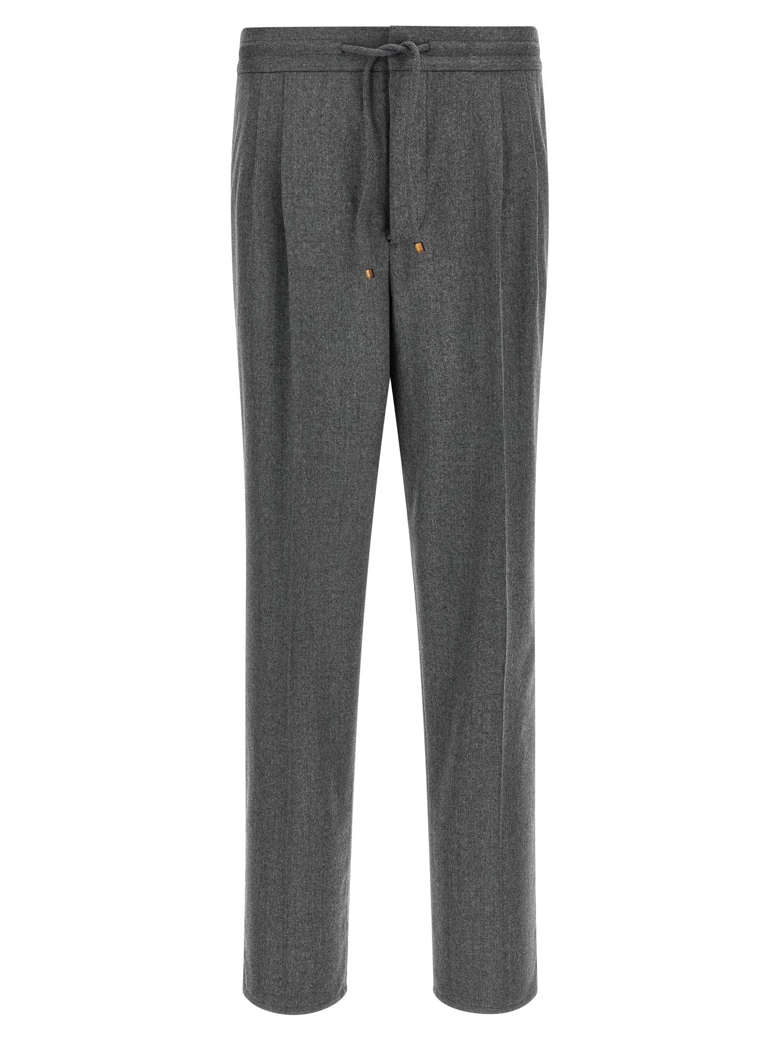 Brunello Cucinelli Wool Flannel Pants