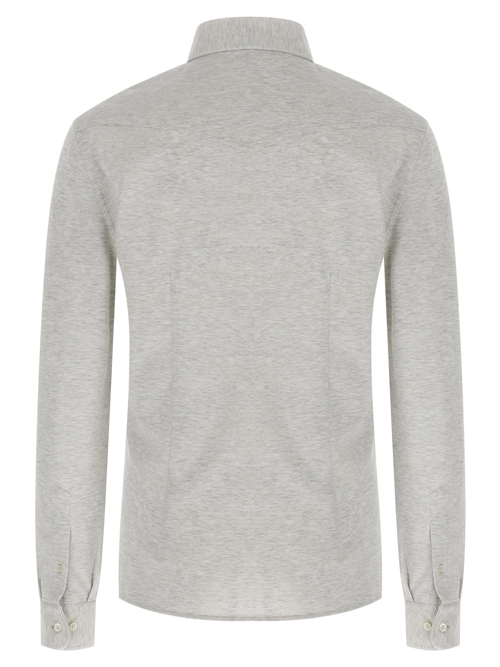Brunello Cucinelli Piqué Cotton Shirt