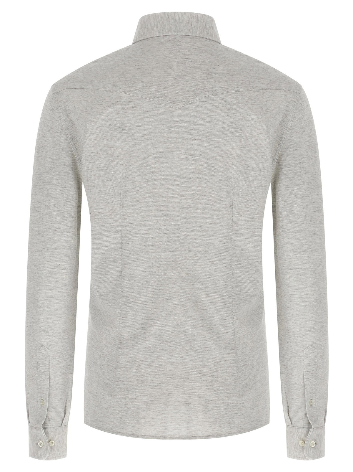 Brunello Cucinelli Piqué Cotton Shirt
