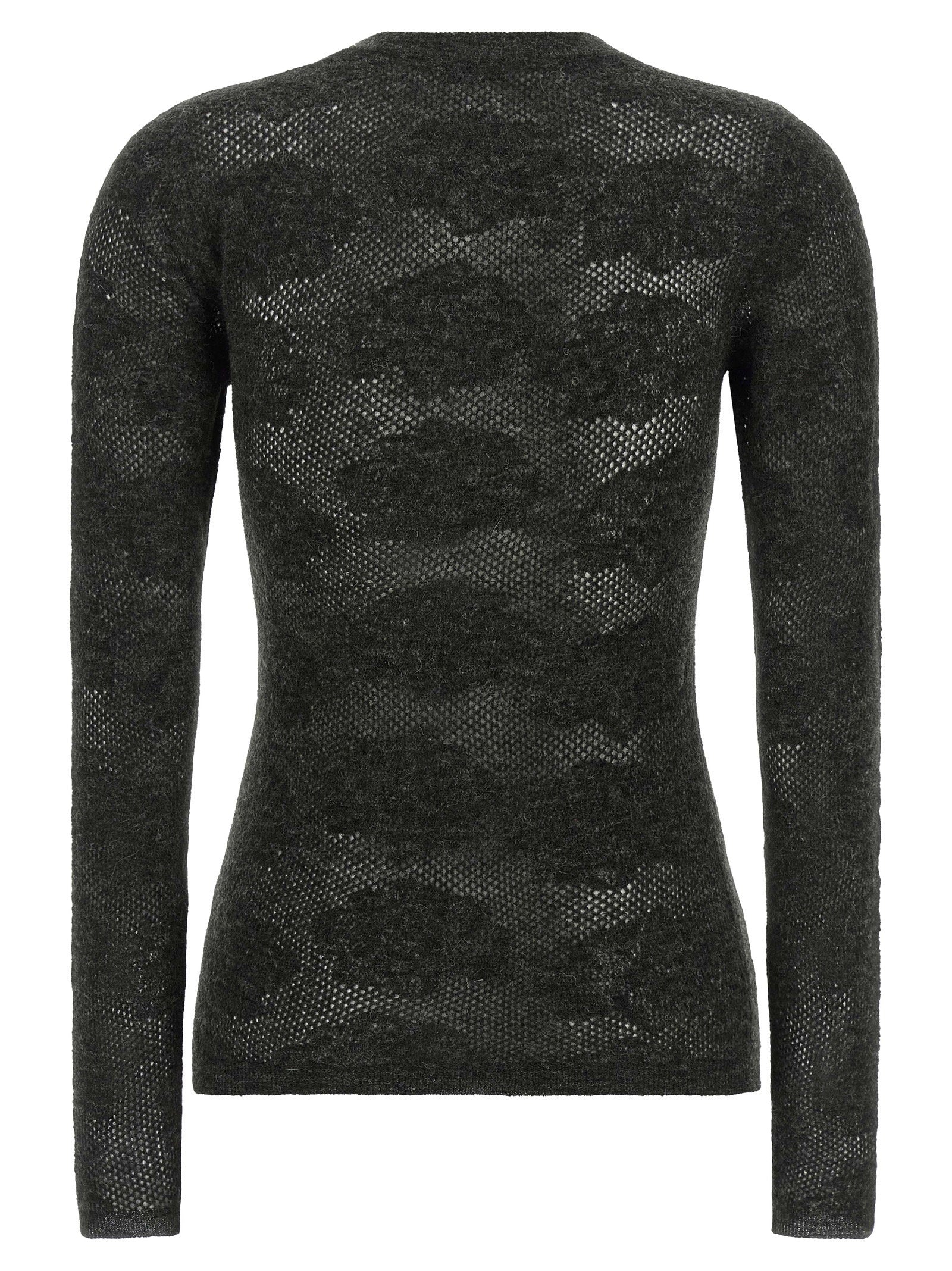 Brunello Cucinelli Flower Lace Sweater