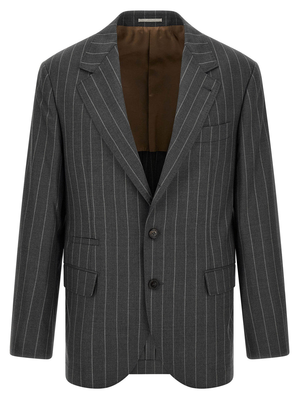 Brunello Cucinelli Pinstripe Blazer