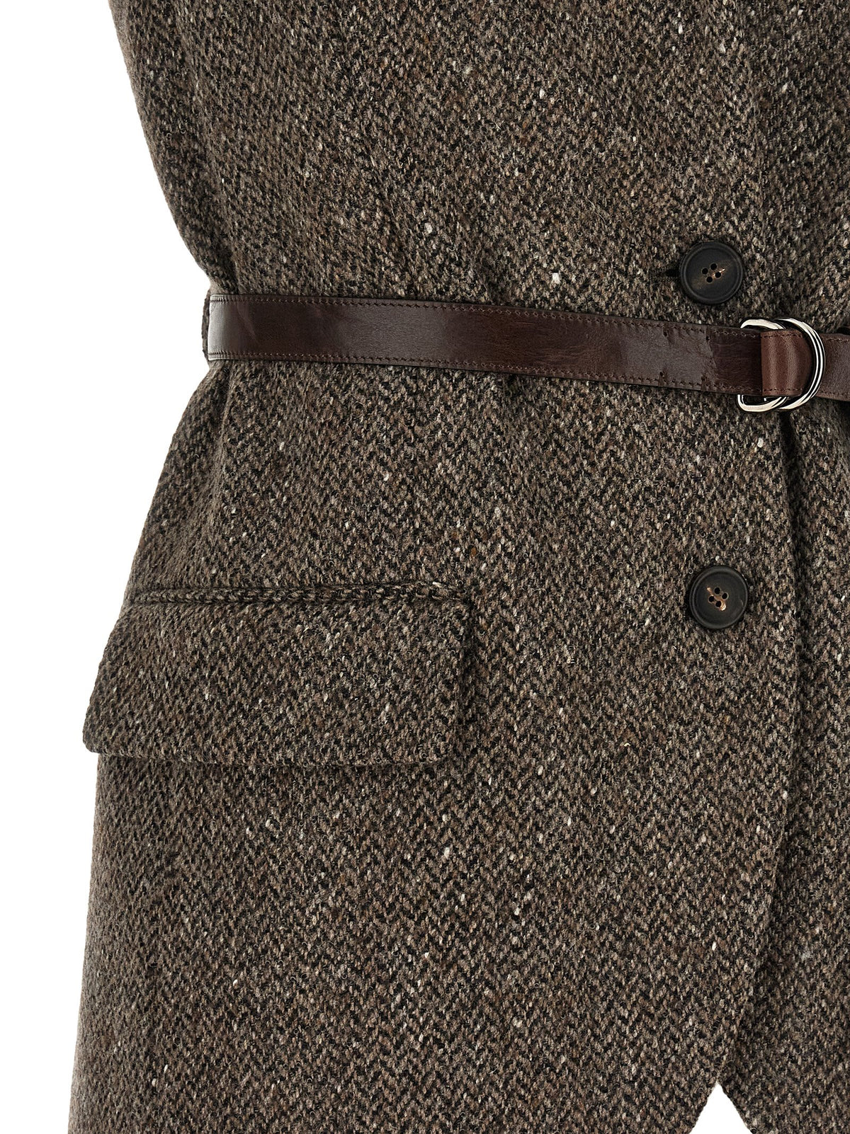 Brunello Cucinelli Mélange Wool Vest