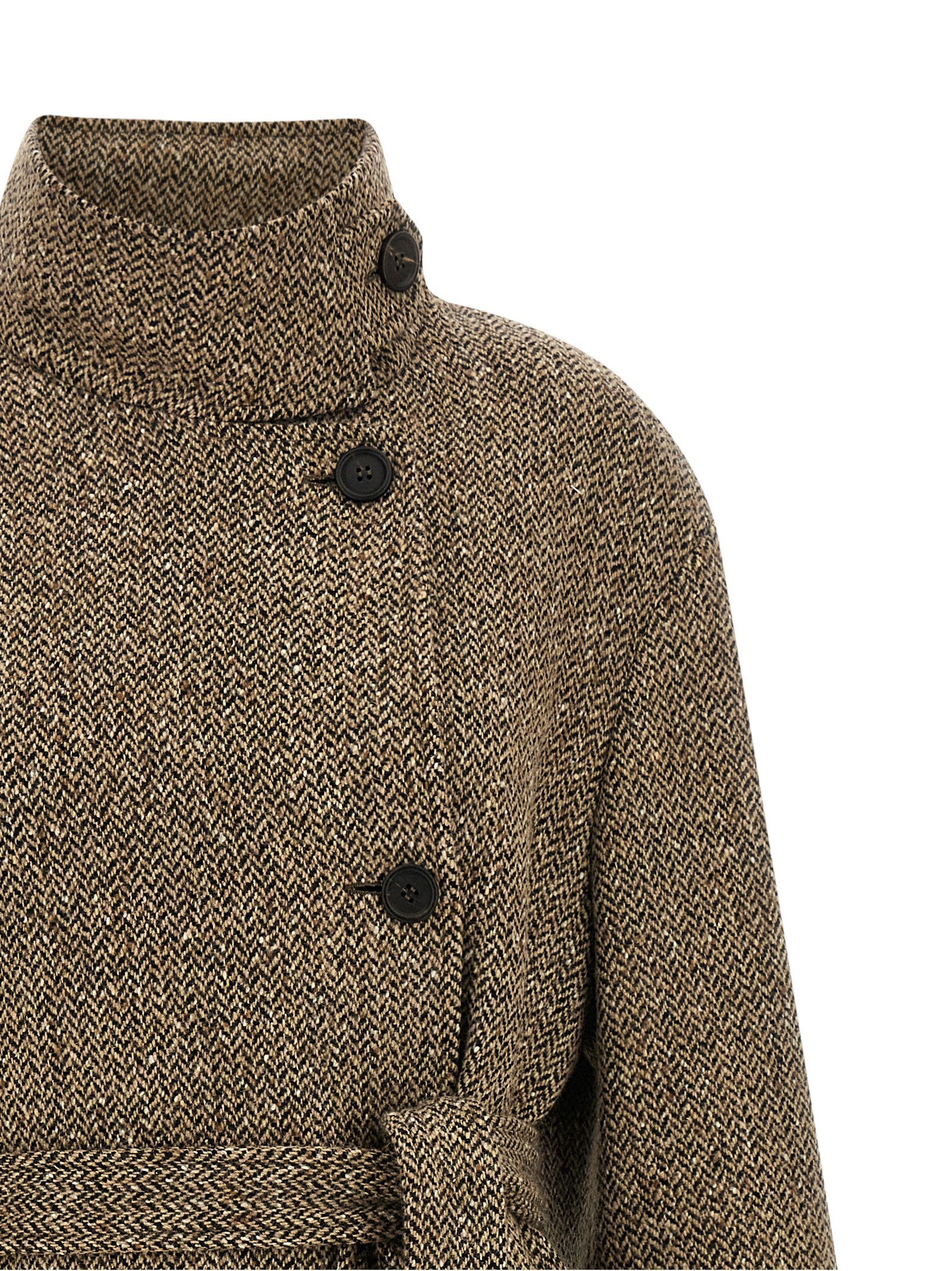 Brunello Cucinelli Sparkling Virgin Wool Coat
