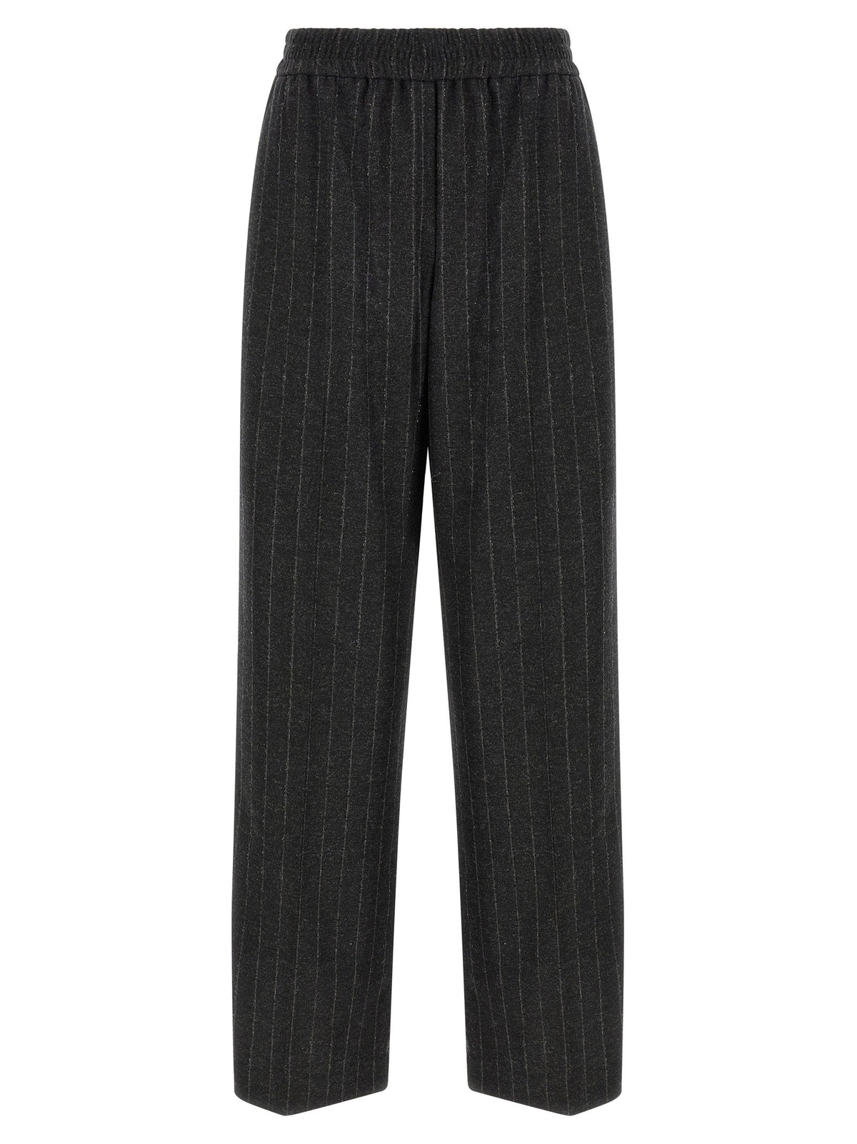 Brunello Cucinelli Micro Sequin Pinstripe Pants