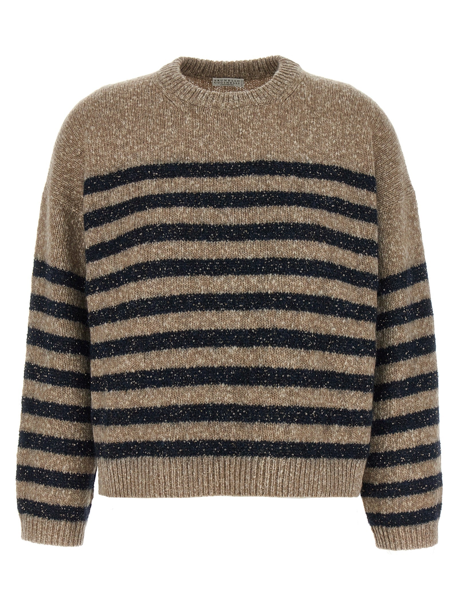 Brunello Cucinelli Dazzling Stripes Sweater